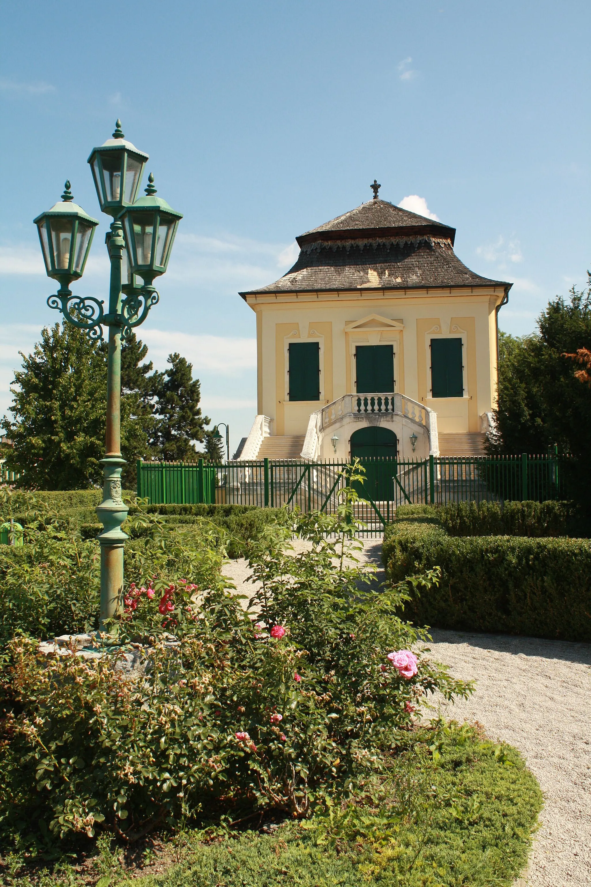 Photo showing: Barockpavillon des ehemaligen Schlosses in de:Guntramsdorf in Niederösterreich