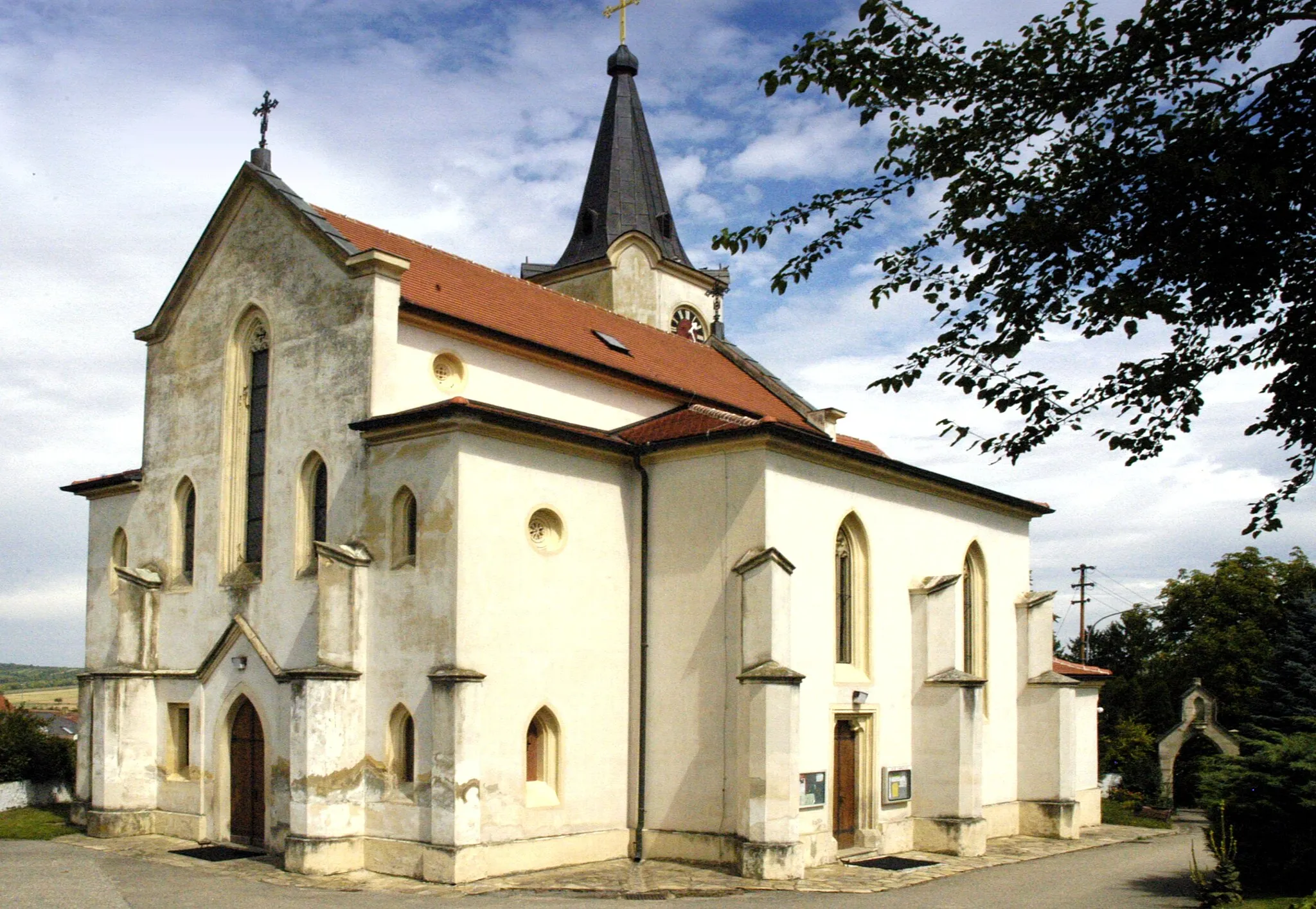 Photo showing: Filialkirche heilige Philipp und Jakob in Glaubendorf, Gemeinde Heldenberg