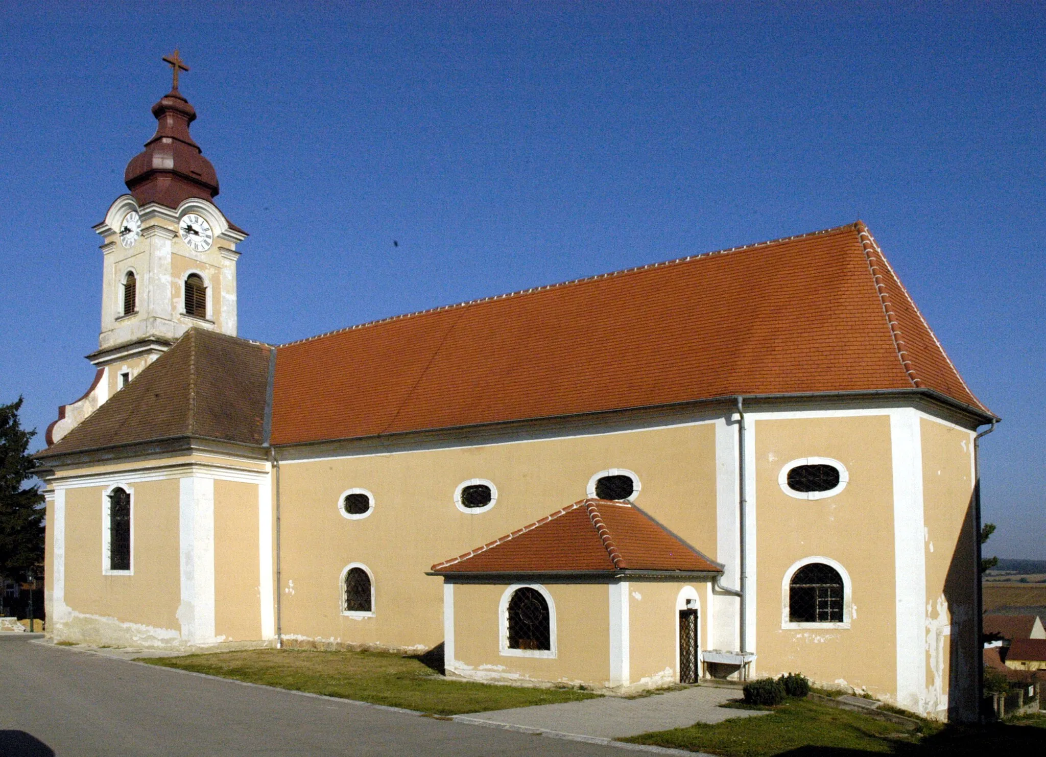 Photo showing: katholische Pfarrkirche Mariae Heimsuchung in Zemling, Gemeinde Hohenwarth-Mühlbach am Manhartsberg.