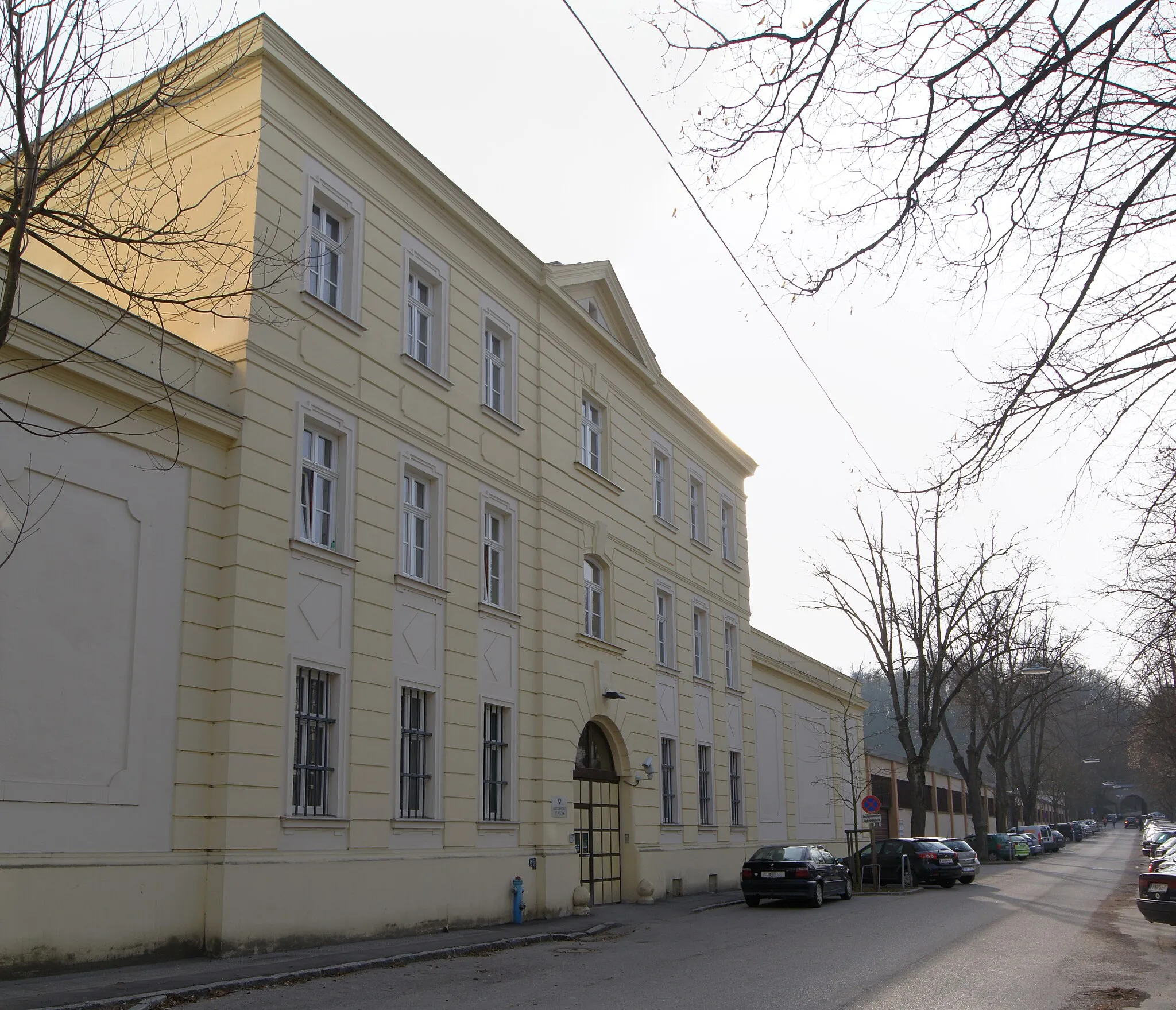 Photo showing: Die Justizanstalt St. Pölten vom Norden aus gesehen