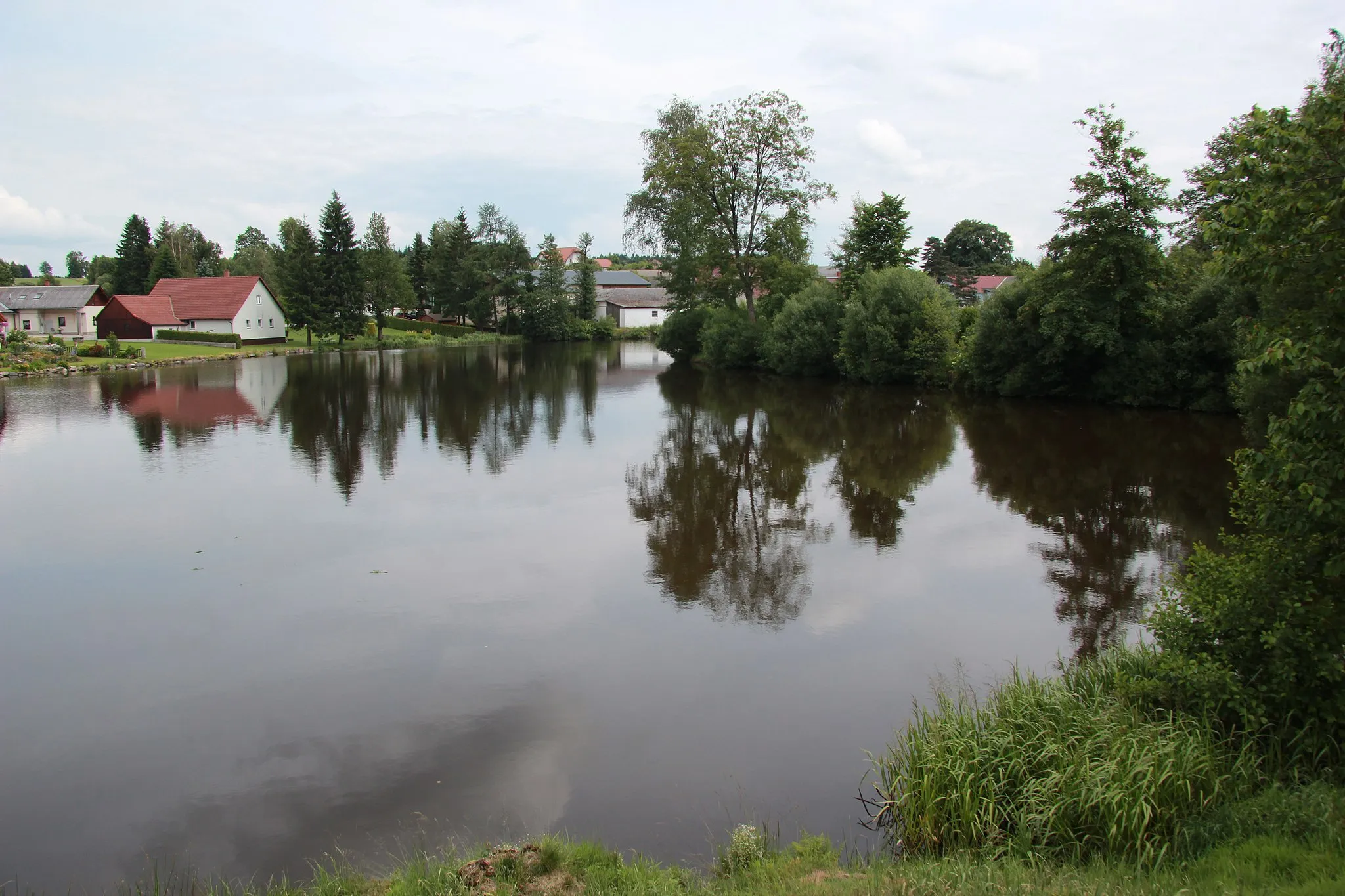 Photo showing: Teich in Reingers im niederösterreichischen Waldviertel