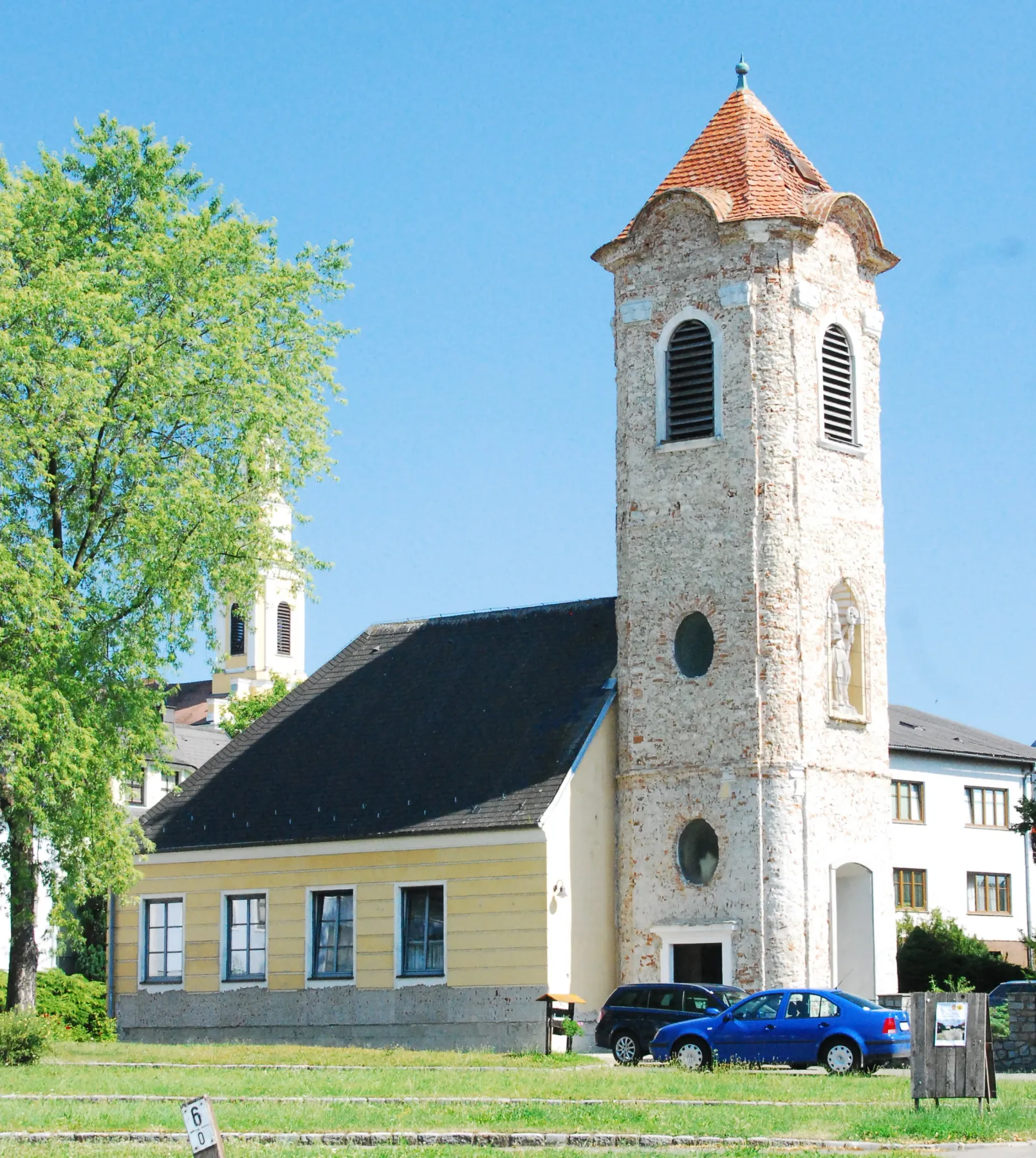 Photo showing: Glockenturm von Platt in Niederösterreich