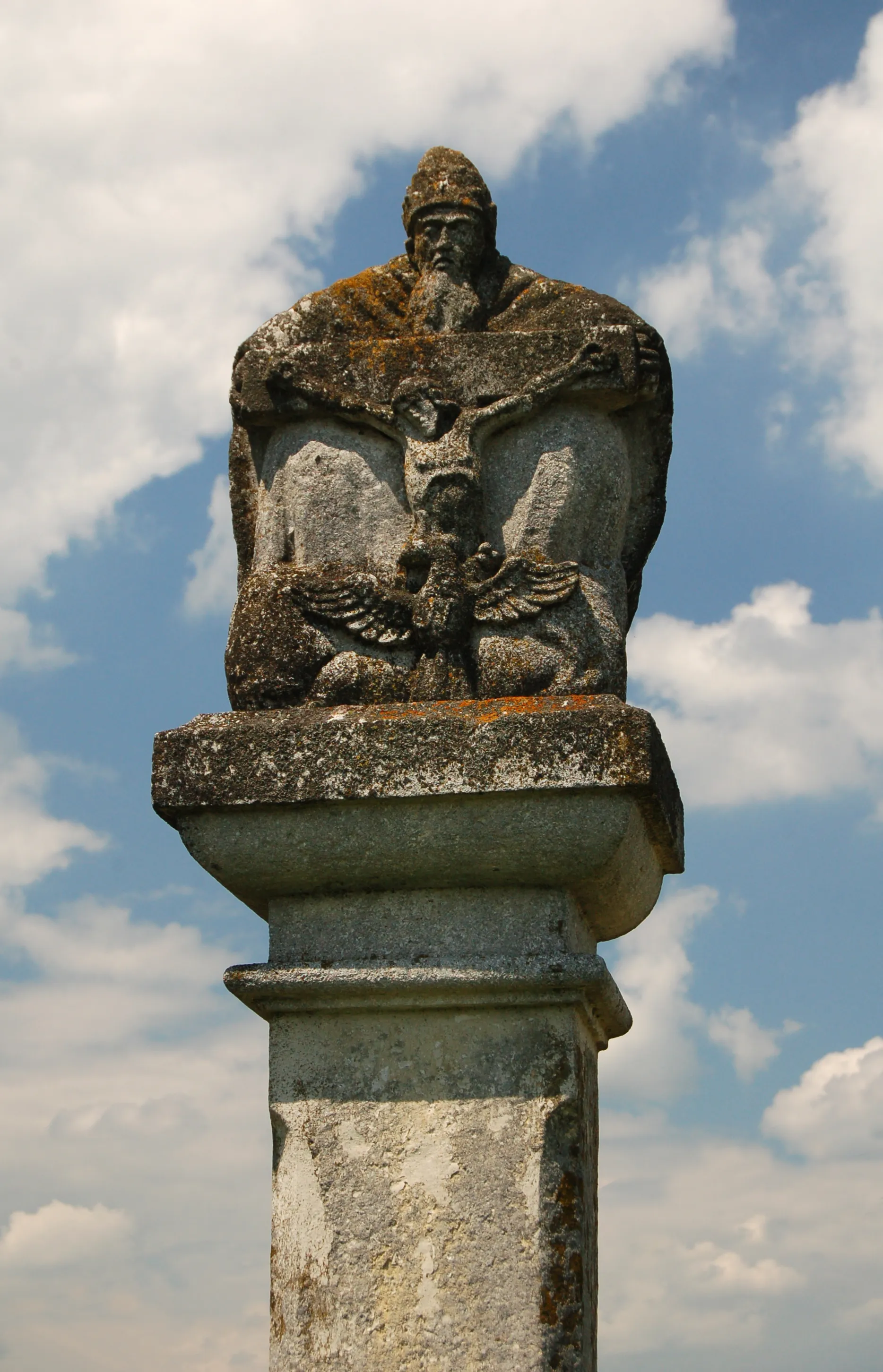 Photo showing: The wayside cross in the village Ramsau, municipality of Pölla, Lower Austria is a cultural heritage monument.