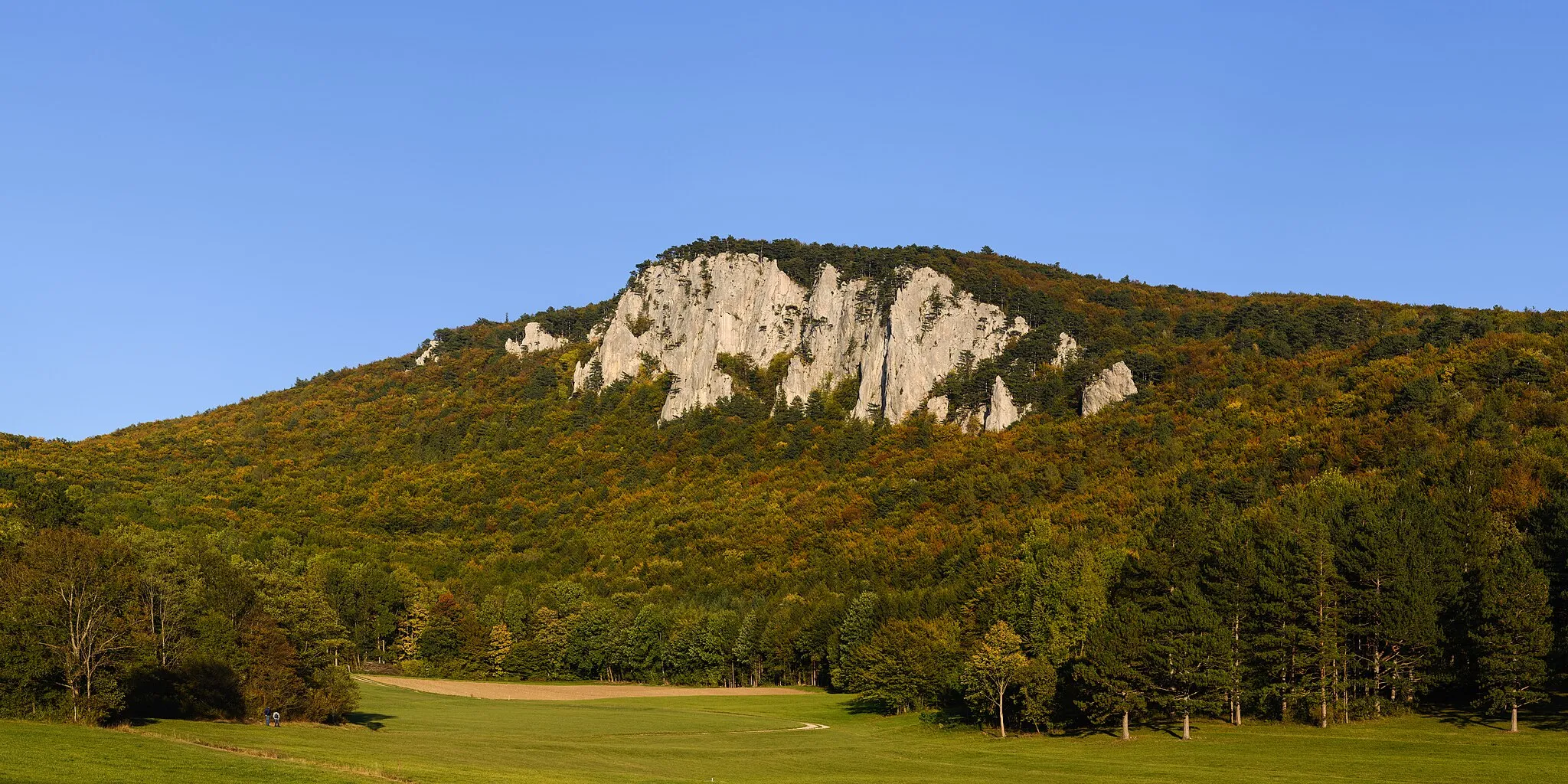 Photo showing: Peilstein mountain in the Vienna Woods, Lower Austria