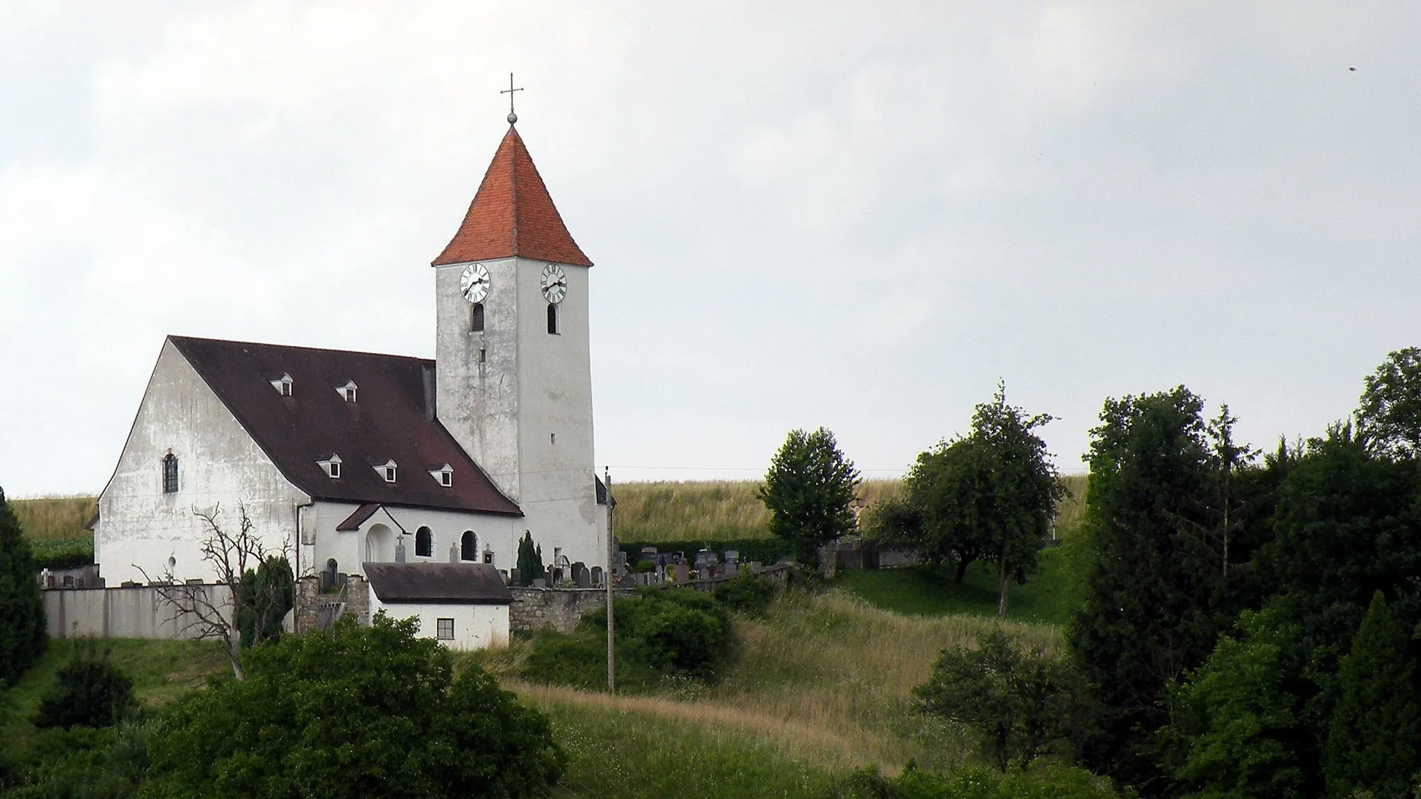 Photo showing: Kirche in Ardagger Markt im Bezirk Amstetten