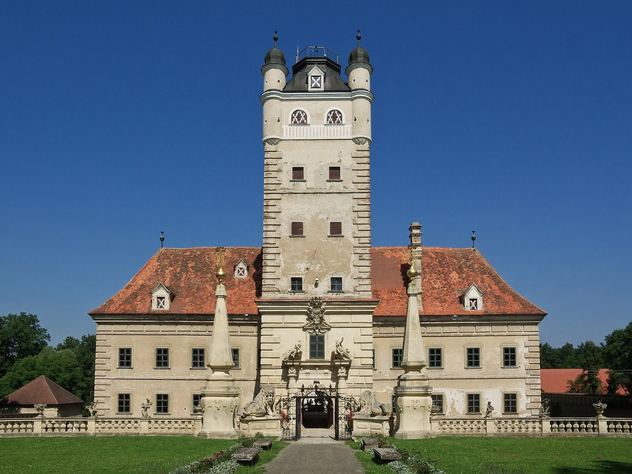 Photo showing: Schloss Greillenstein in Lower Austria.