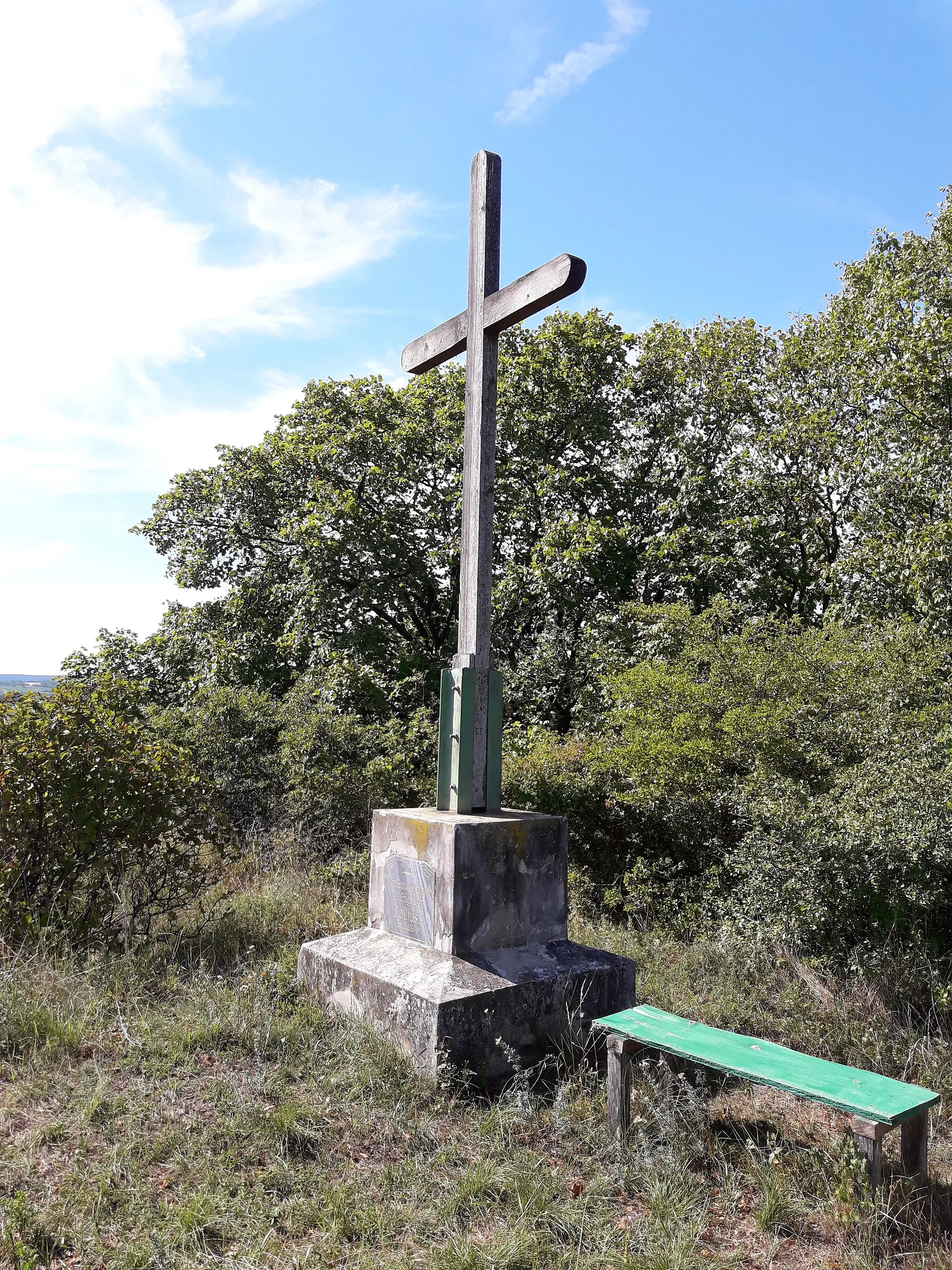 Photo showing: Dollfusskreuz in Großriedenthal