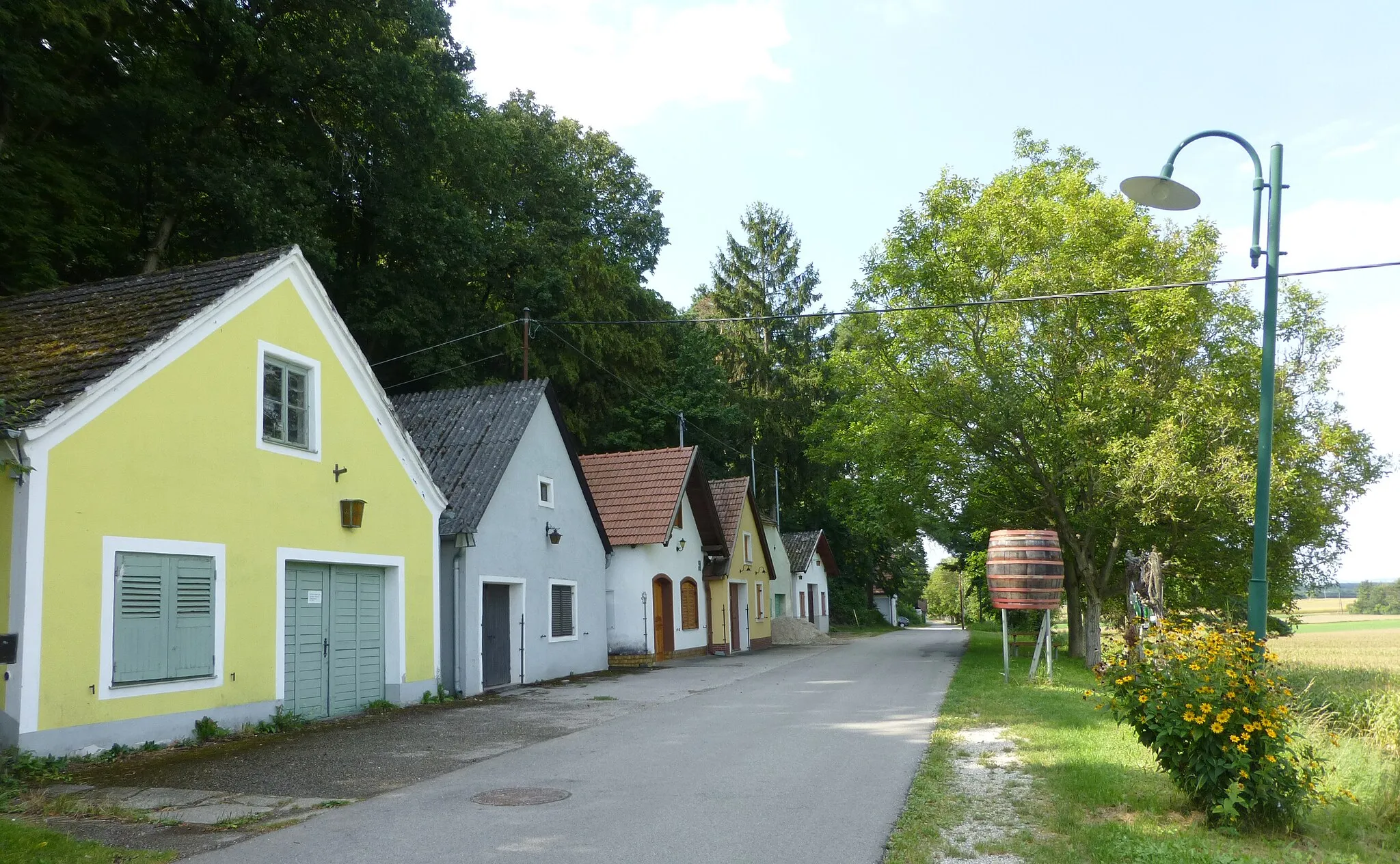 Photo showing: Ahrenberger Kellergasse Sitzenberg-Reidling