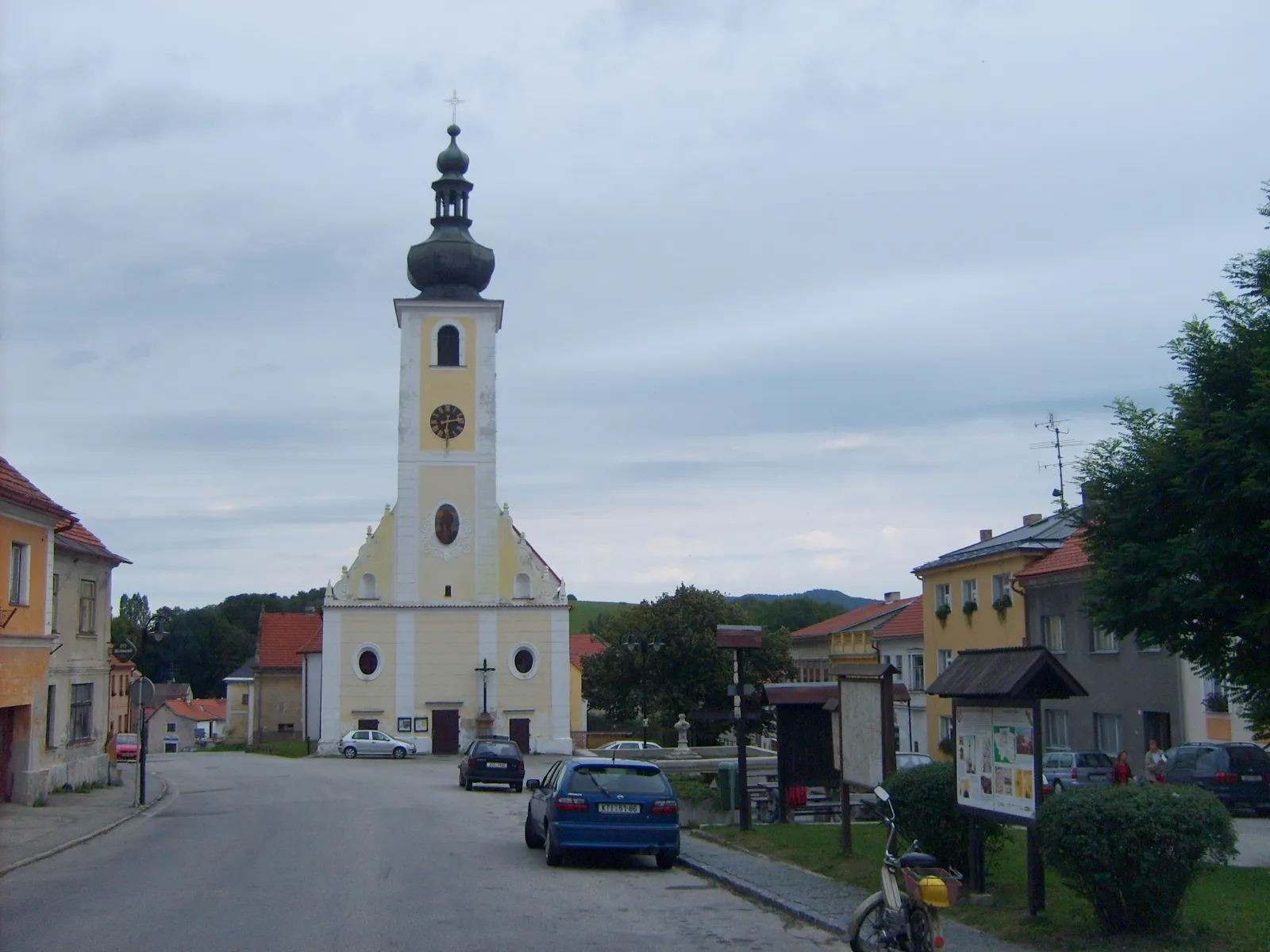 Photo showing: Church of St James the Great in Benešov nad Černou.
