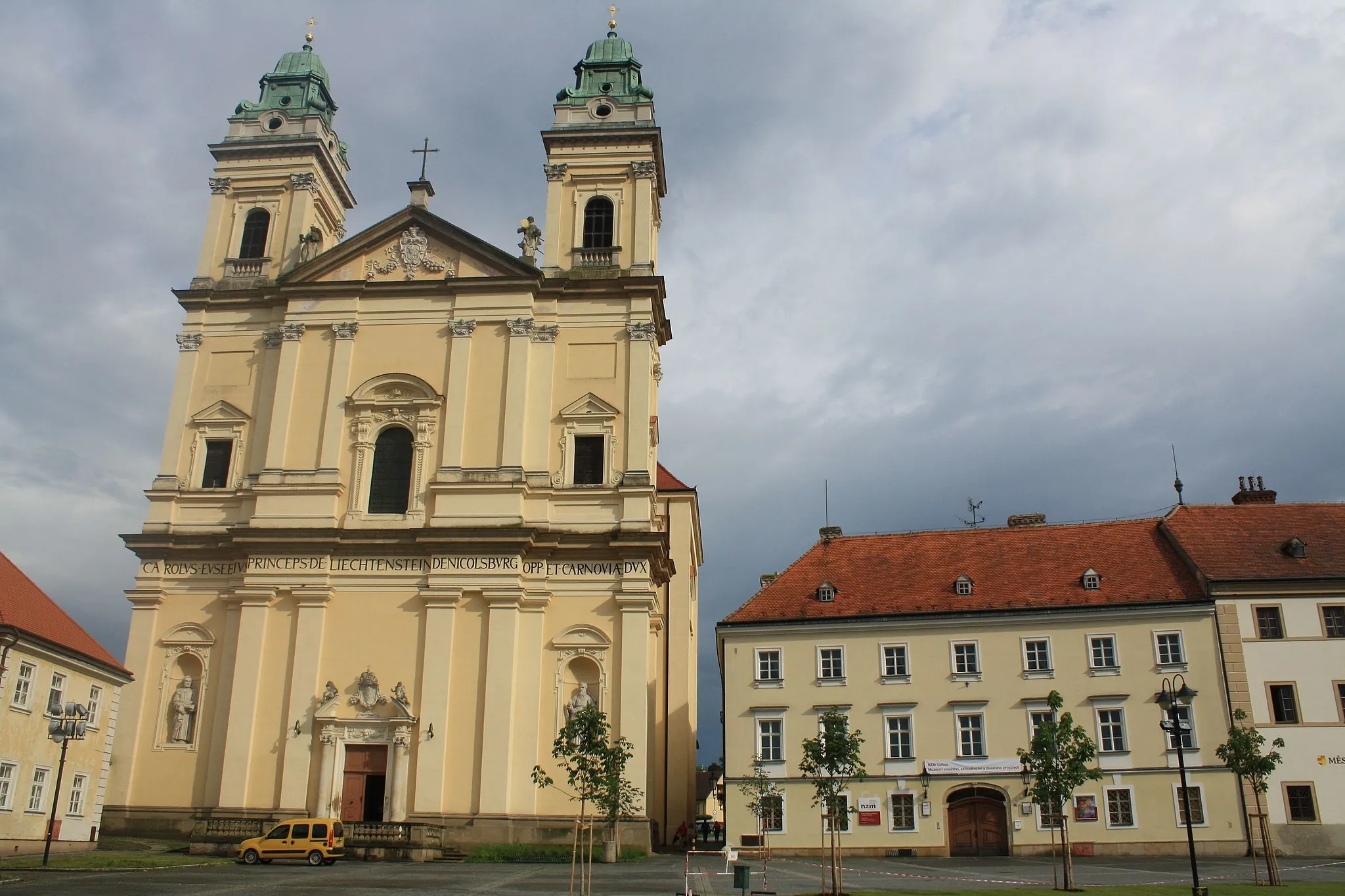 Photo showing: Pfarrkirche von de:Valtice