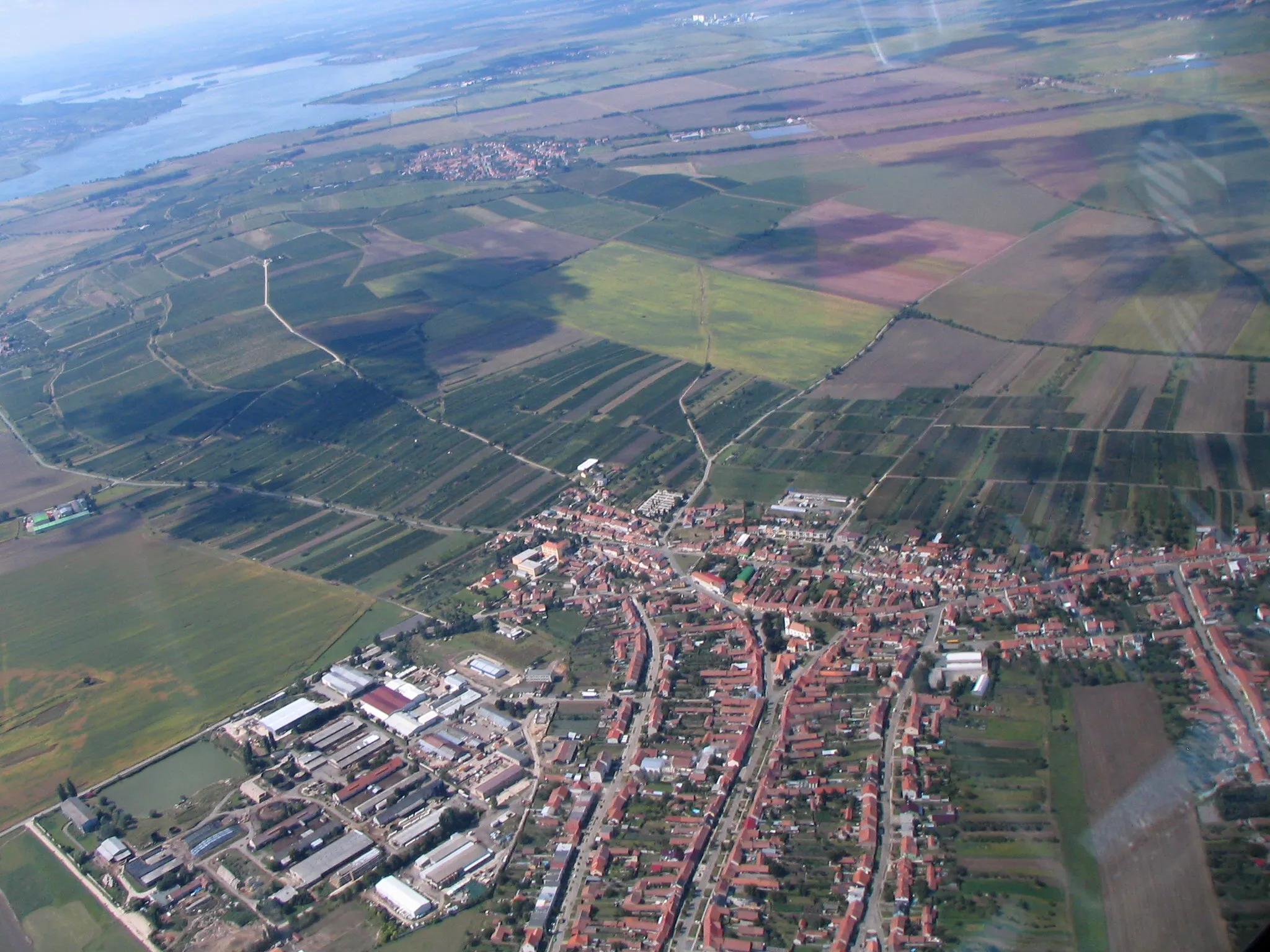 Photo showing: Pohled z větroně