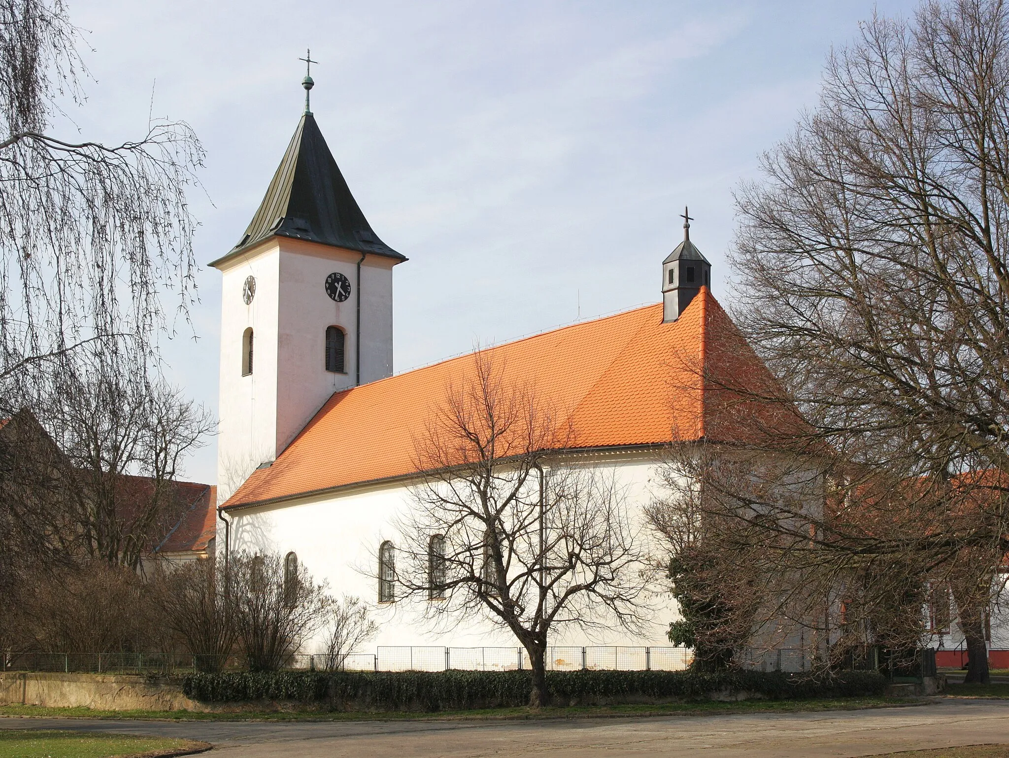 Photo showing: Horní Kounice - kostel svatého Michaela Archanděla.