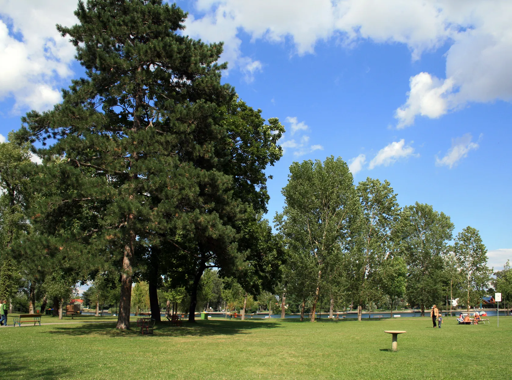 Photo showing: Strandbad Gänsehäufel in Vienna