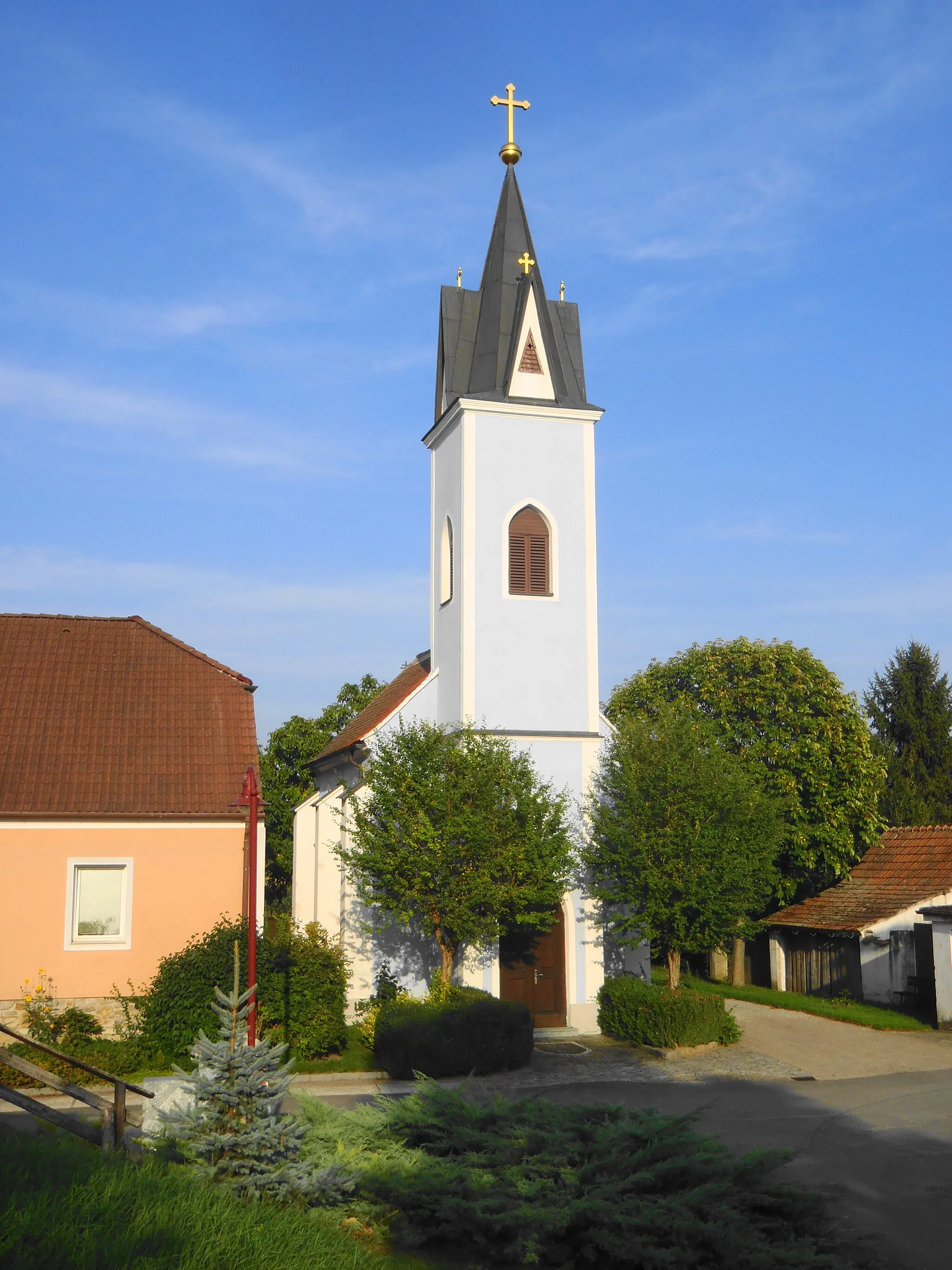 Photo showing: Filialkirche von Fugging, Gemeinde Obritzberg-Rust, Bezirk Sankt Pölten-Land, Niederösterreich