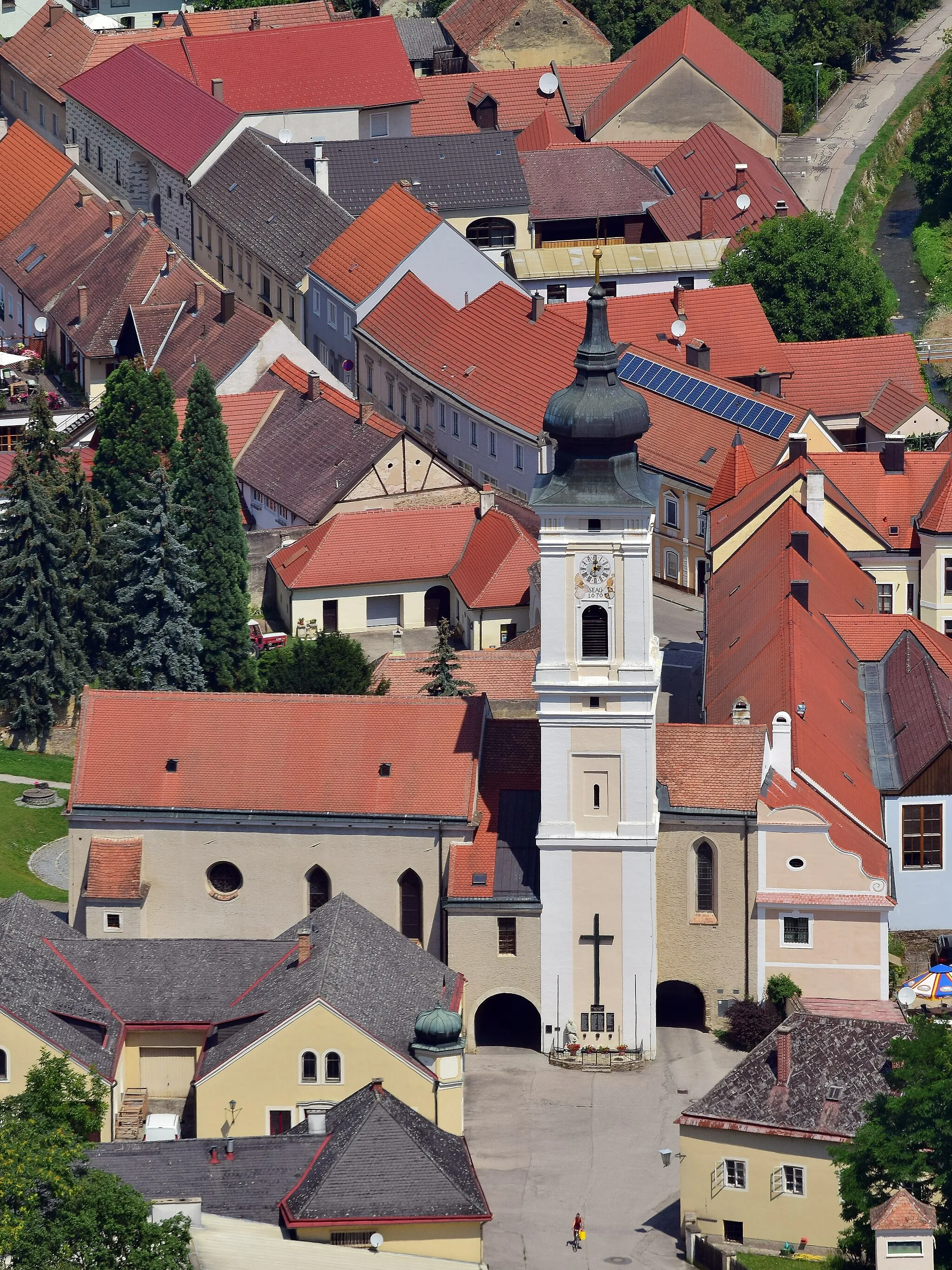 Photo showing: Catholic parish church of Furth near monastery Göttweig, dedicated to Saint Wolfgang of Regensburg