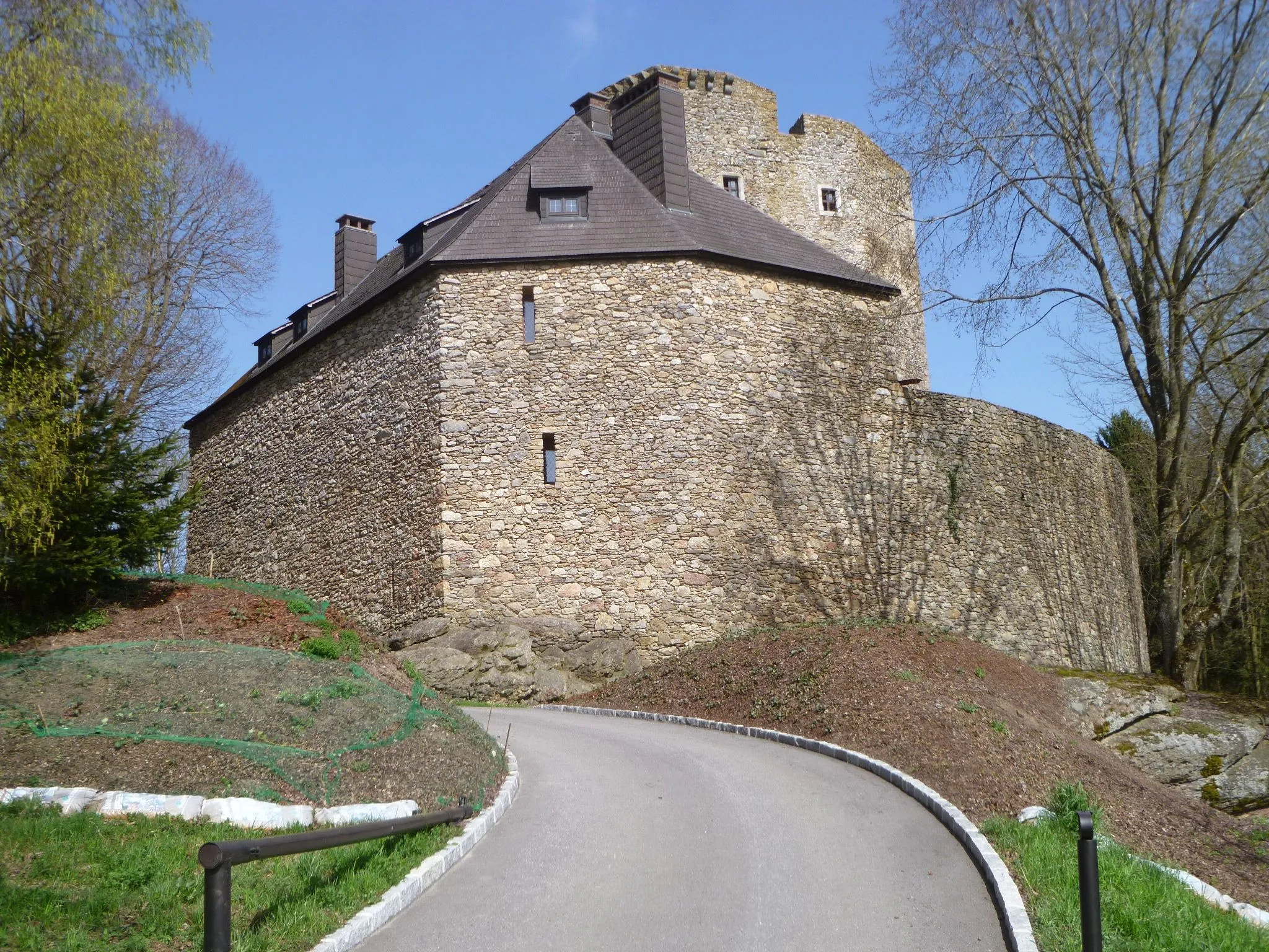 Photo showing: Burgruine Lobenstein, Oberneukirchen