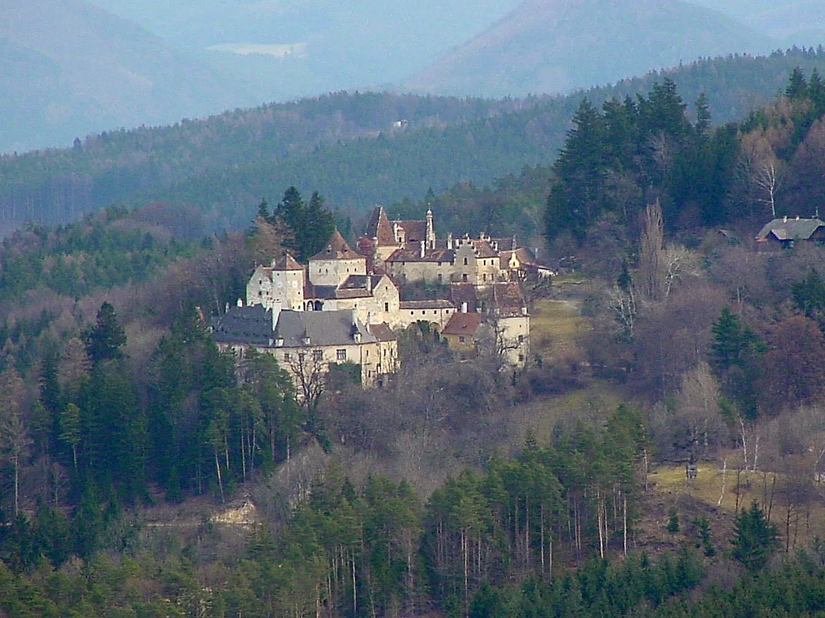 Photo showing: Burg Steyersberg Gemeinde Warth (Niederösterreich)