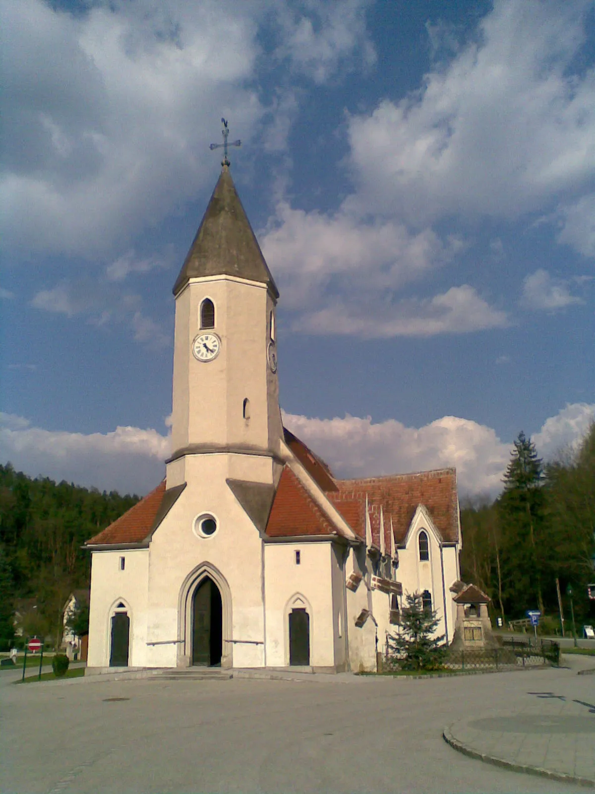 Photo showing: Pfarrkirche von Kirchau
