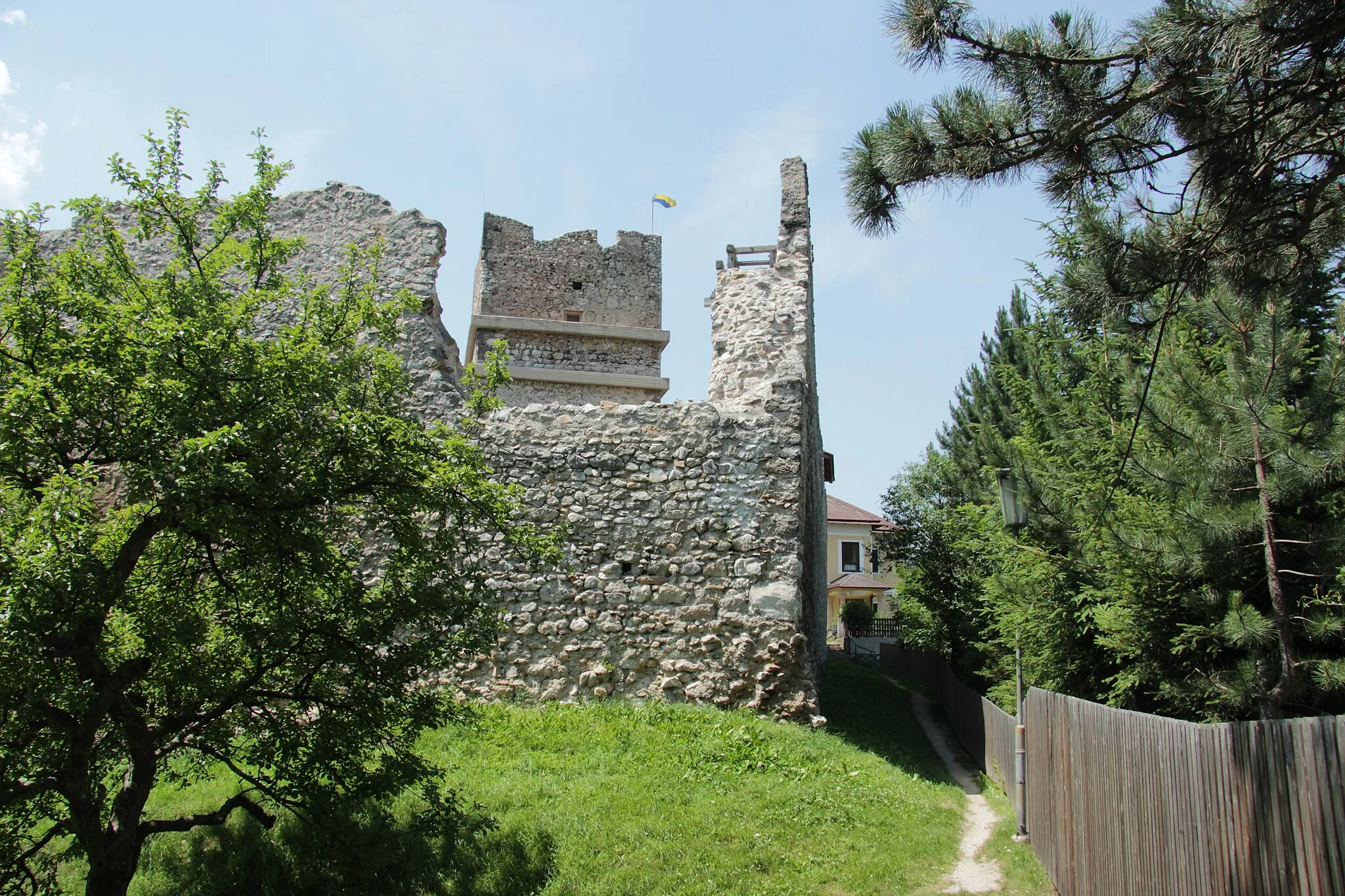 Photo showing: Burgruine in Puchberg am Schneeberg