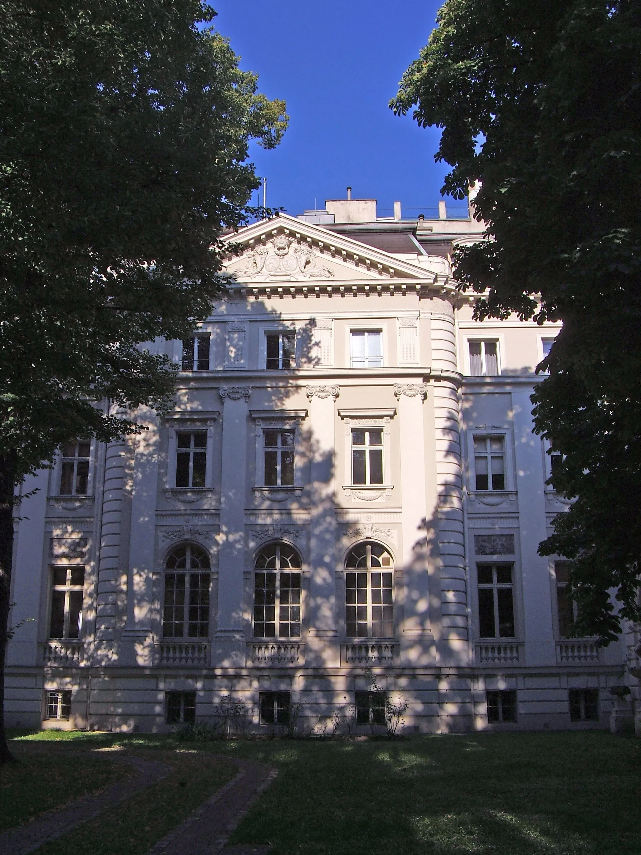 Photo showing: Palais Bourgoing in Vienna 3rd district Metternichgasse 8