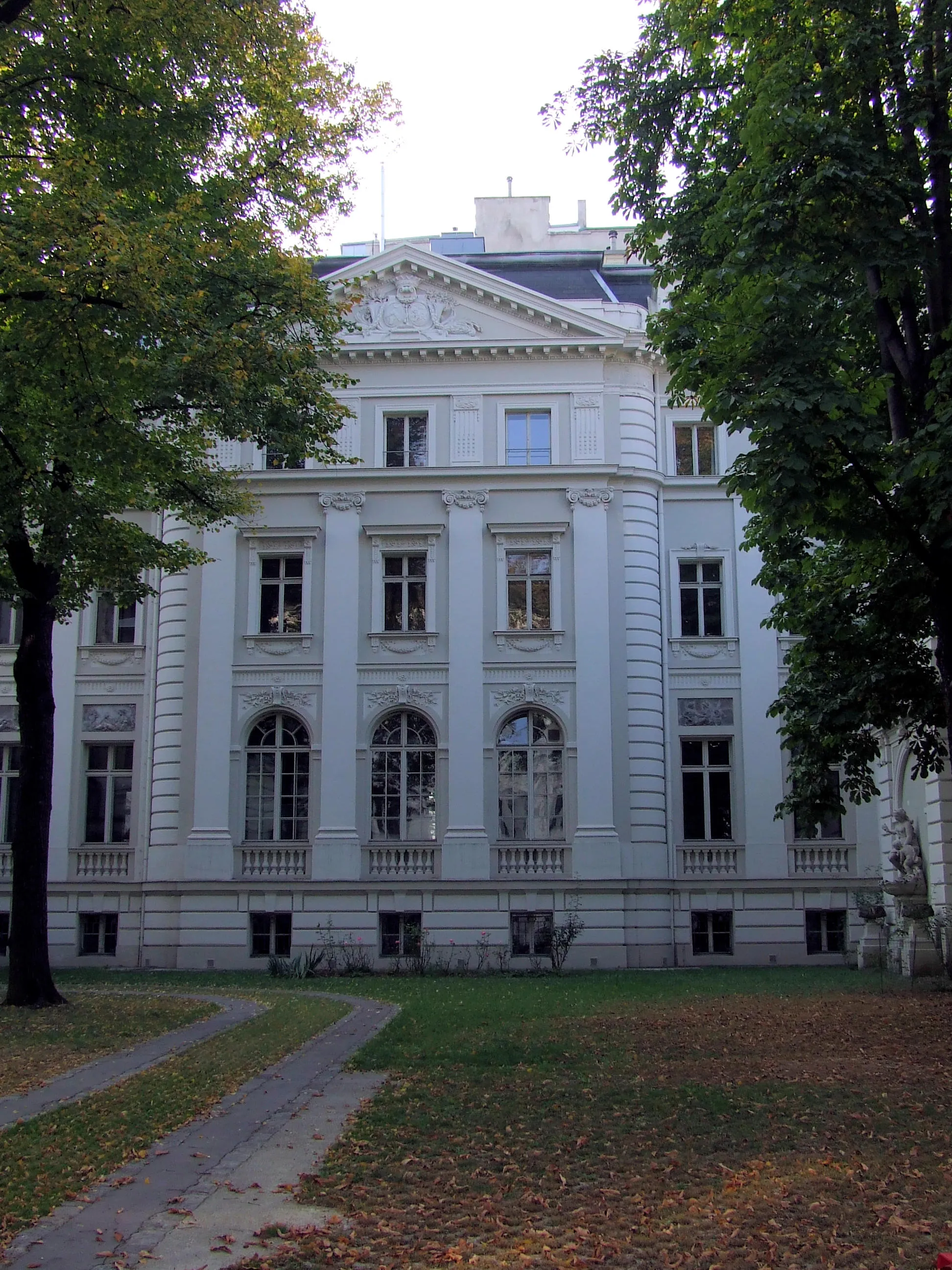 Photo showing: Palais Bourgoing, Metternichgasse 8, 3. Bezirk in Wien.