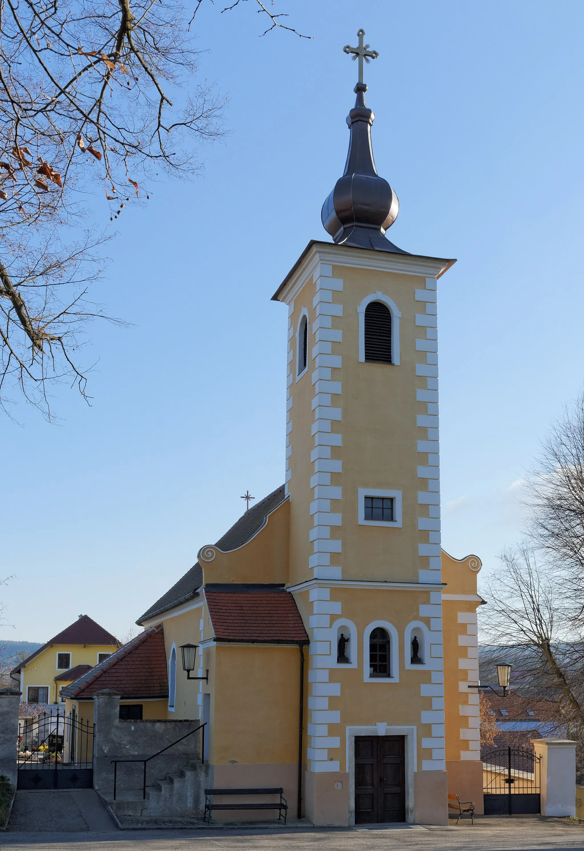 Photo showing: Church in Maiersch, Municipality Gars am Kamp, Lower Austria, Austria