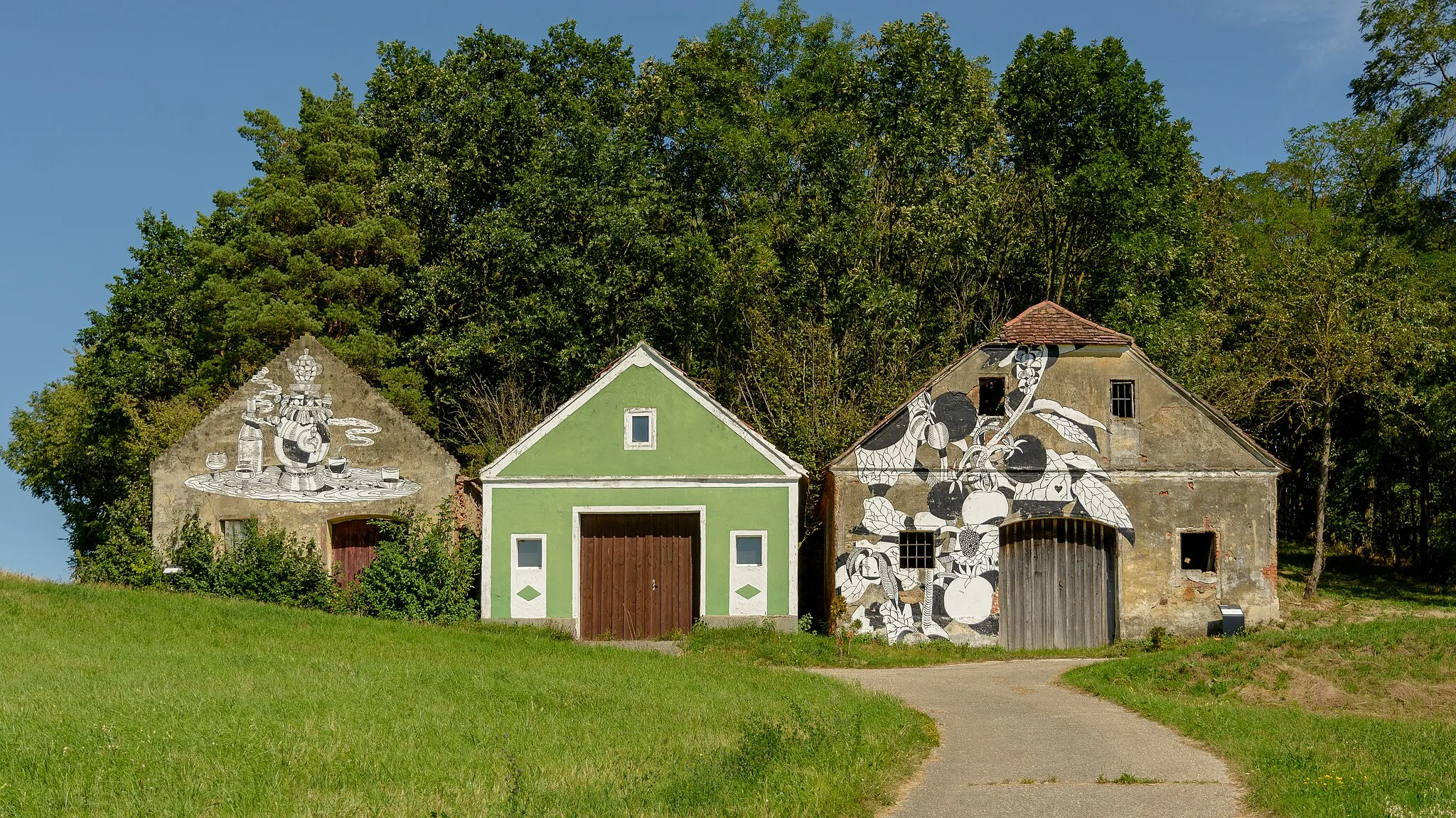 Photo showing: "Würmlas Wände" in Jetzing