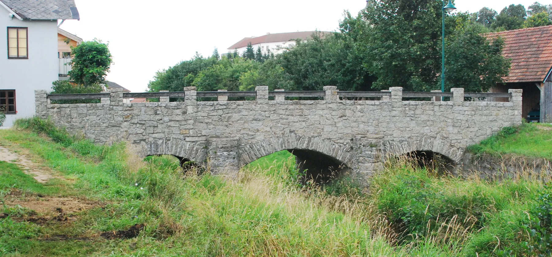 Photo showing: Brücke über die Fugnitz in Fronsburg in Niederösterreich