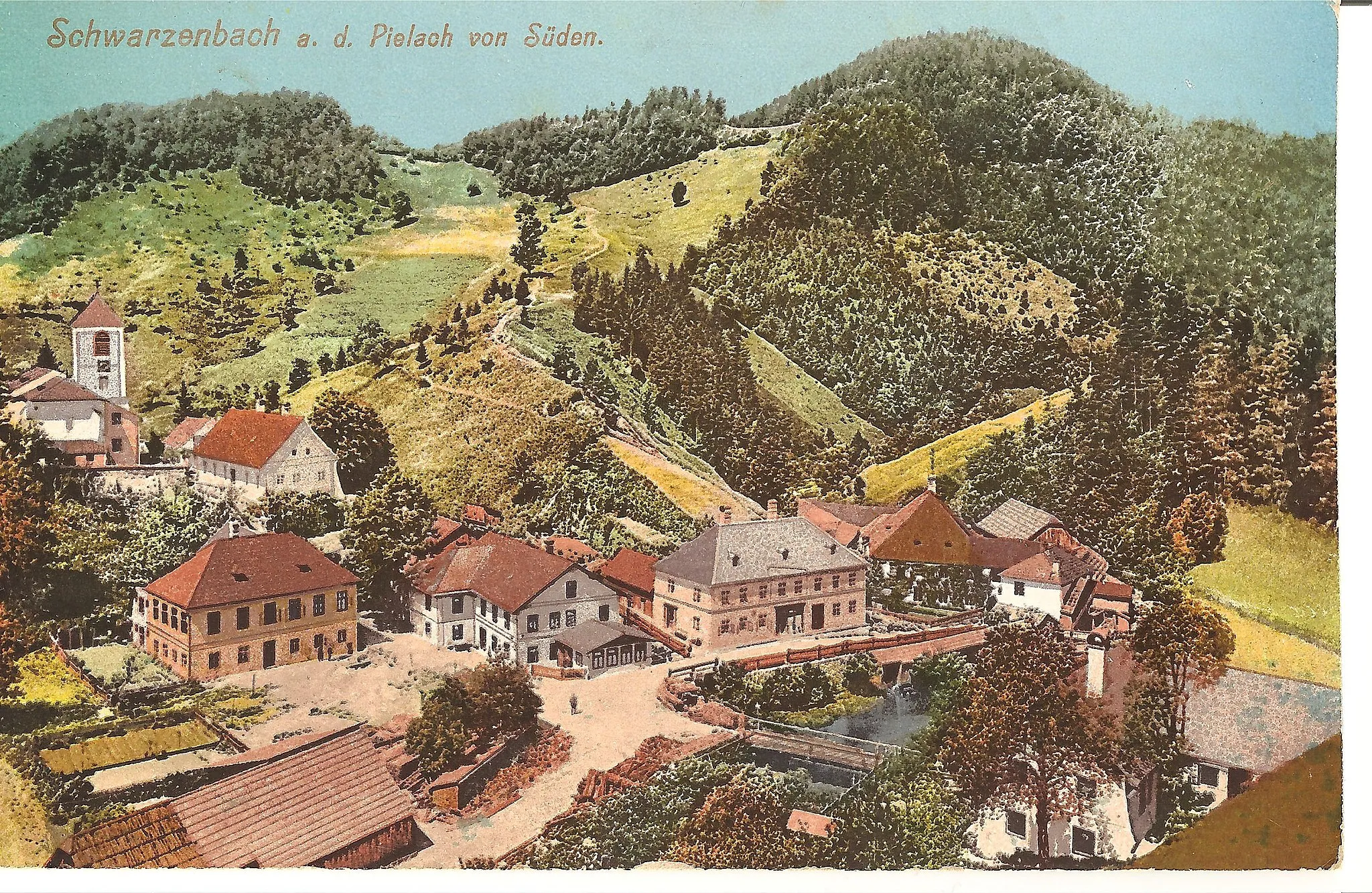 Photo showing: 1912 Schwarzenbach an der Pielach