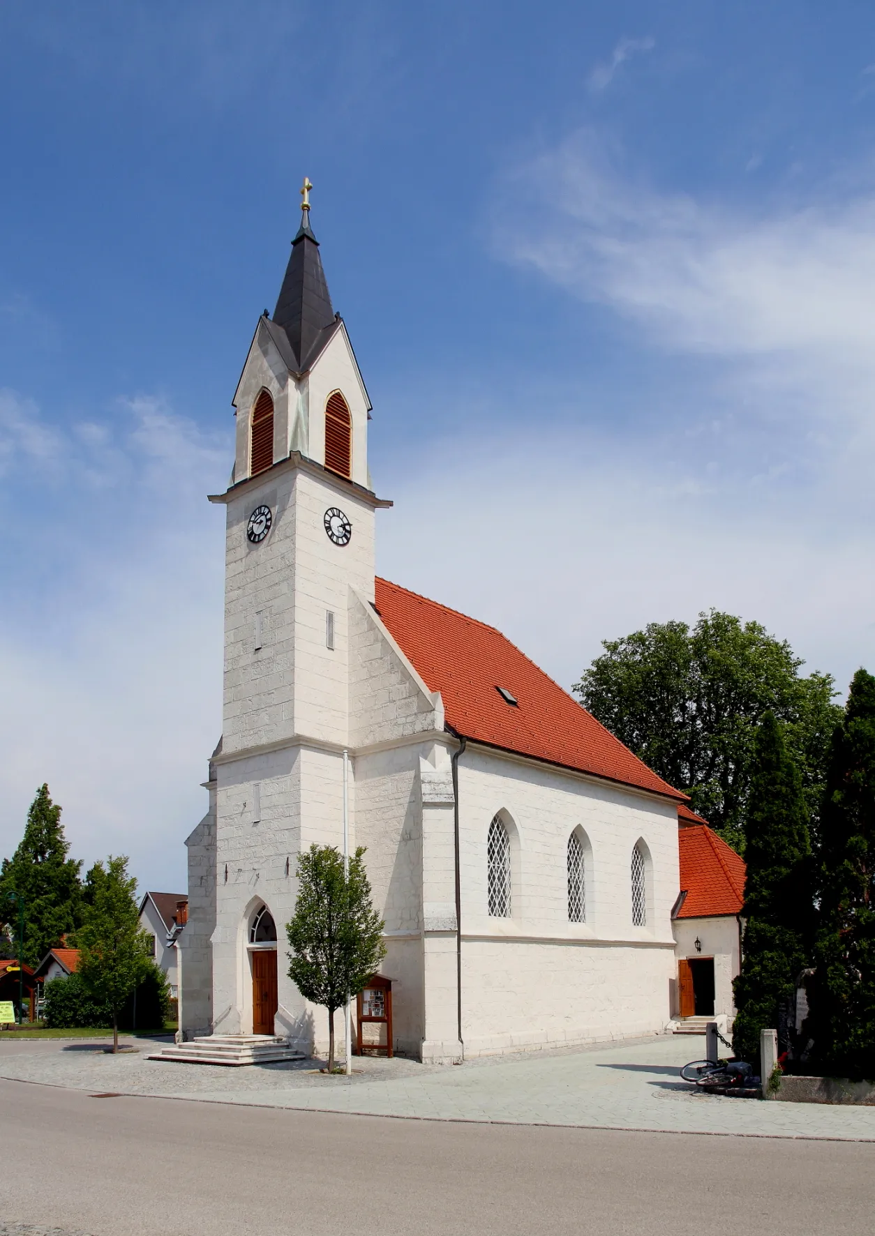 Photo showing: Die kath. Filialkirche hl. Anna in Siegersdorf, eine Ortschaft in der niederösterreichischen Marktgemeinde Pottendorf.