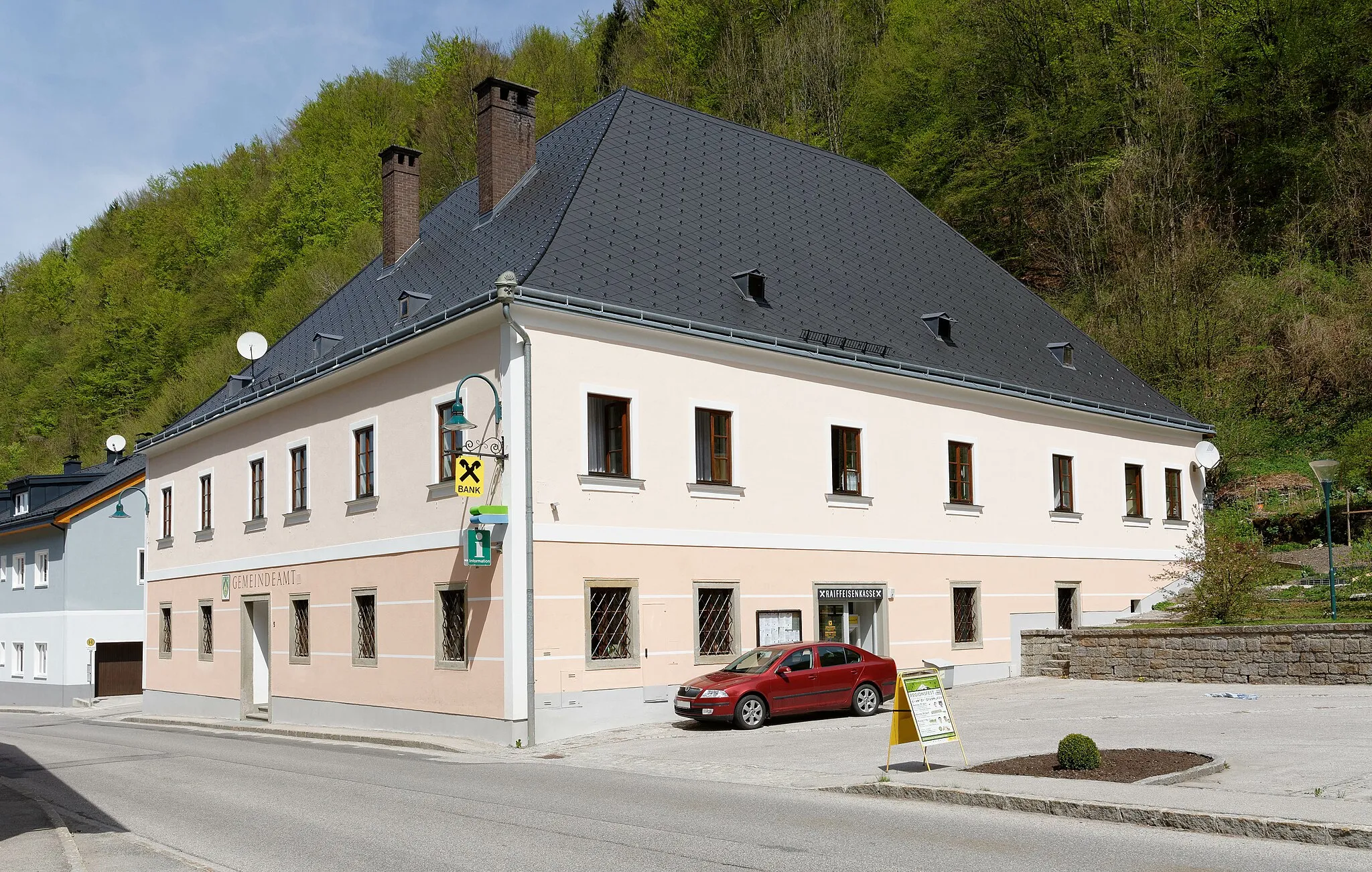 Photo showing: Municipal office in Saint Anton an der Jeßnitz, Lower Austria, Austria