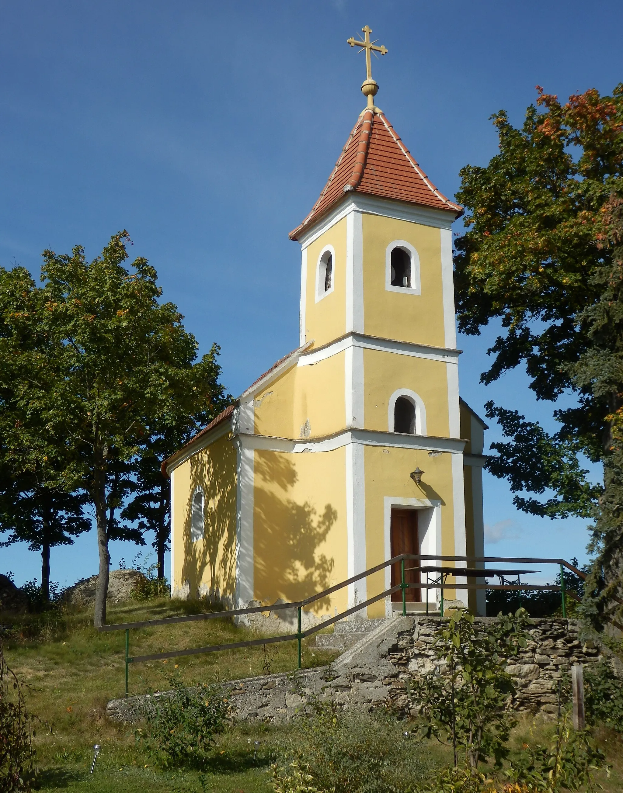 Photo showing: Bergkapelle Buchberger Waldhütten, Gemeinde Schönberg am Kamp (NÖ)