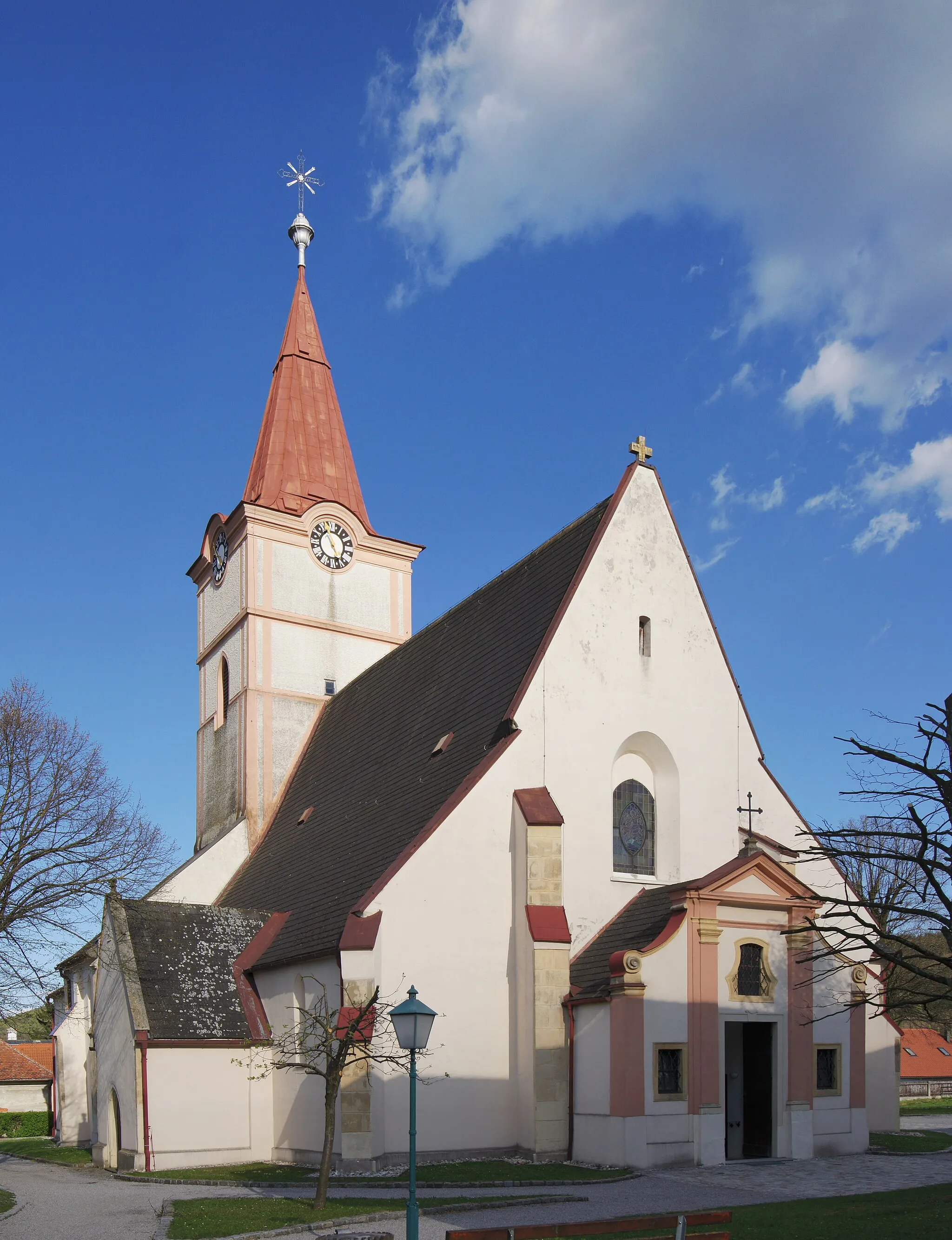 Photo showing: Die Pfarrkirche Pyhra im Bezirk Sankt Pölten-Land