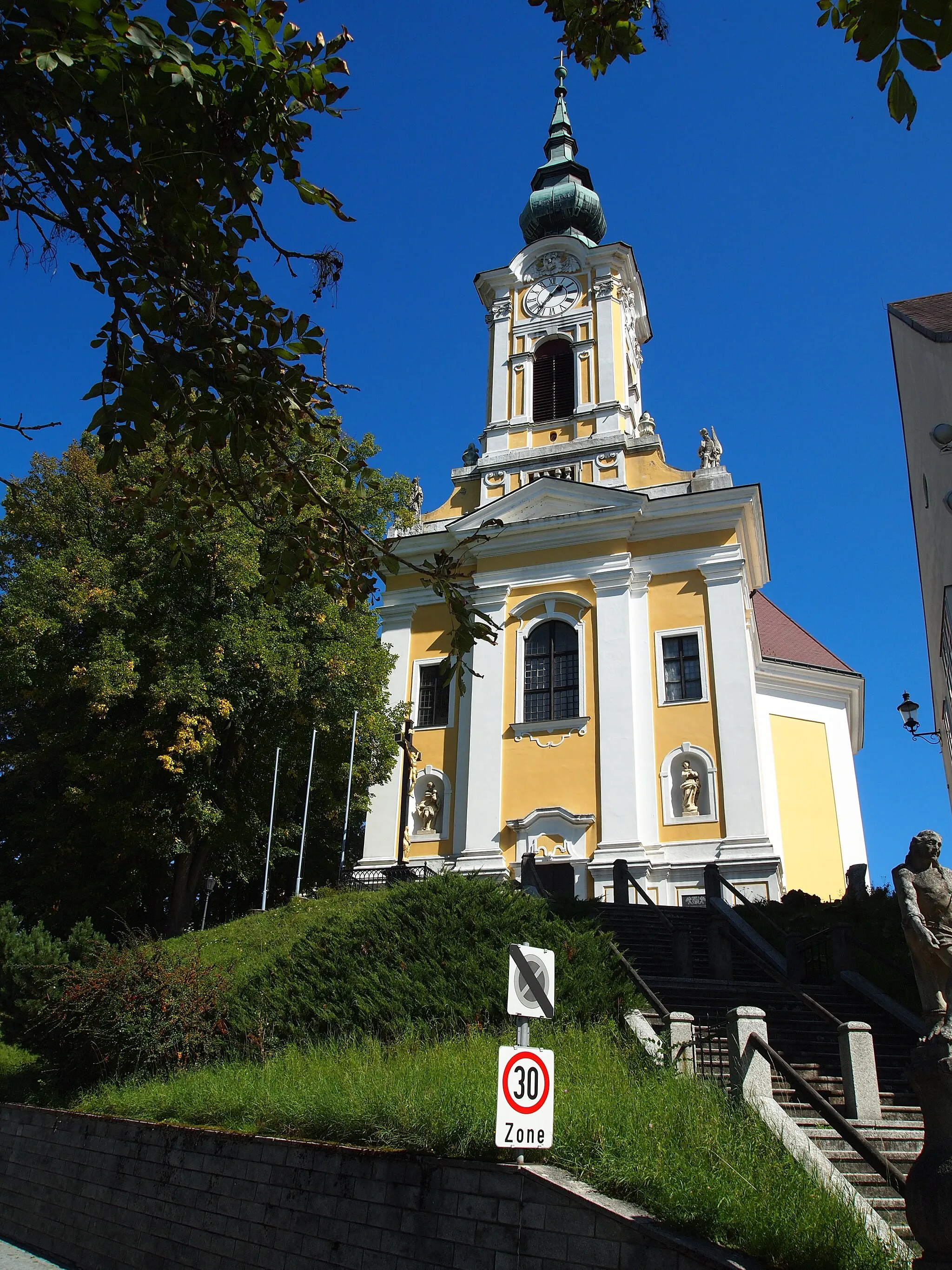 Photo showing: Kath. Pfarrkirche hl. Johannes der Täufer