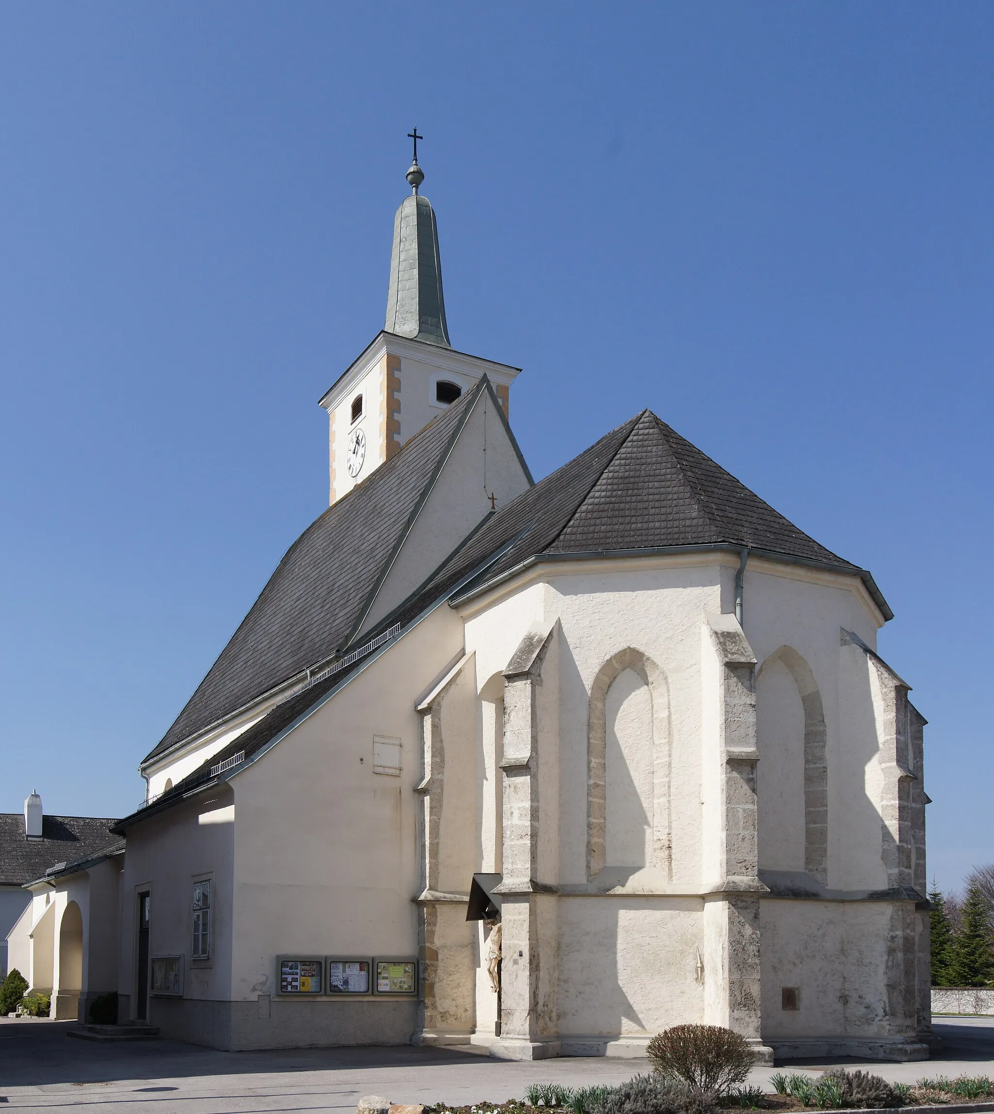 Photo showing: Die Pfarrkirche Ober-Grafendorf