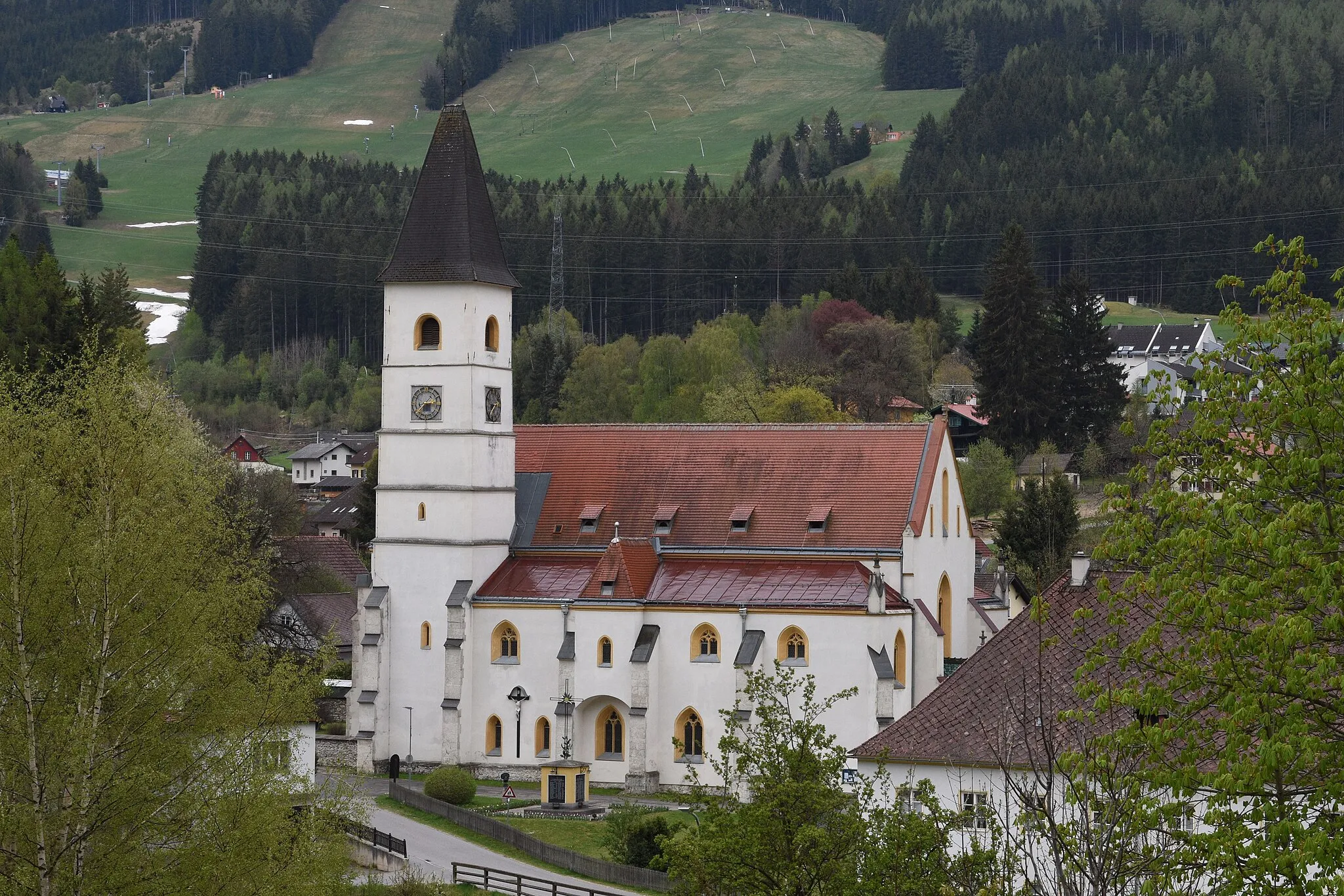 Photo showing: Church Pfarrkirche Spital am Semmering