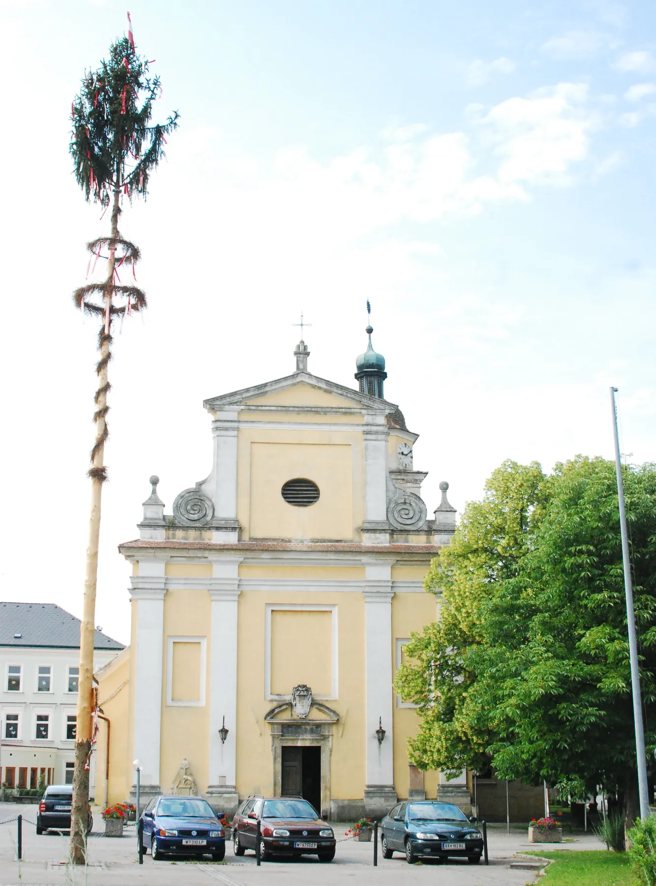 Photo showing: Kirche von Straß im Straßertale in Niederösterreich