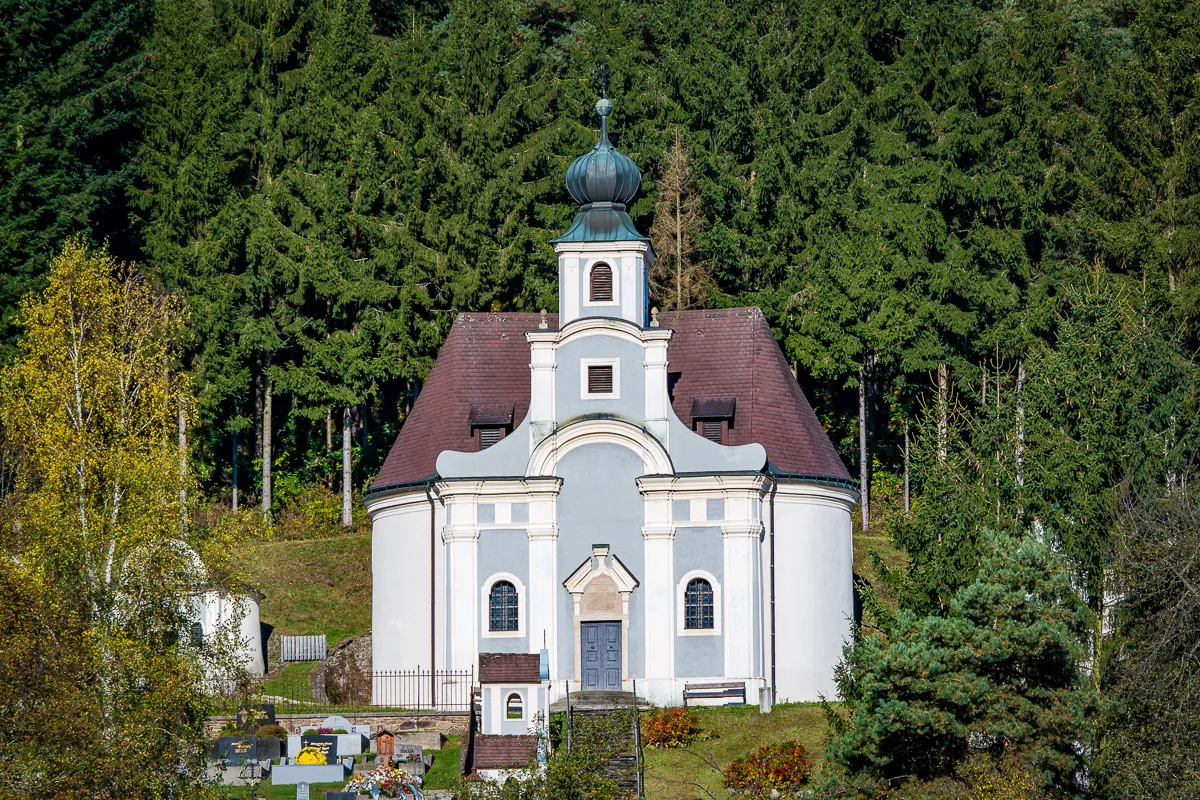 Photo showing: Kreuzwegkirche Kirchschlag i.d.B.W.