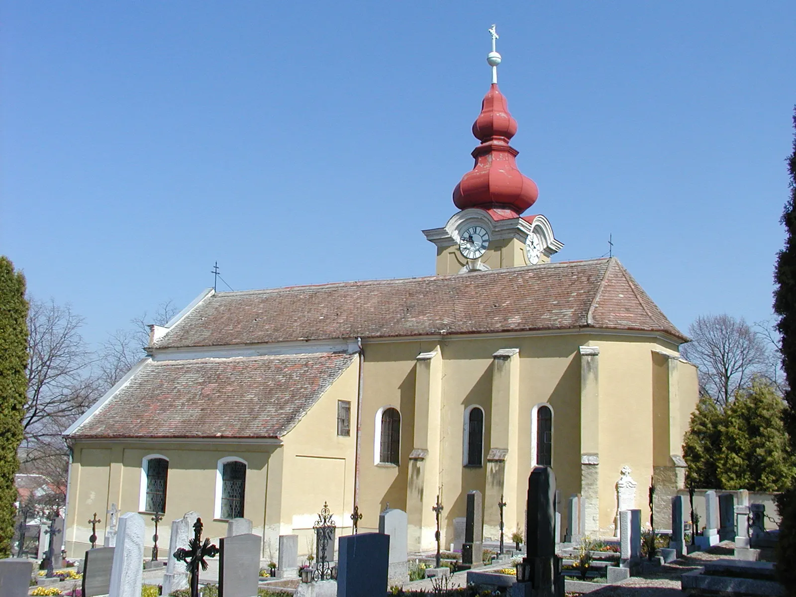 Photo showing: Pfarrkirche hl.Stefan in Frauendorf, Sitzendorf an der Schmida

Object location 48° 34′ 18.66″ N, 15° 56′ 11.83″ E View this and other nearby images on: OpenStreetMap 48.571850;   15.936620