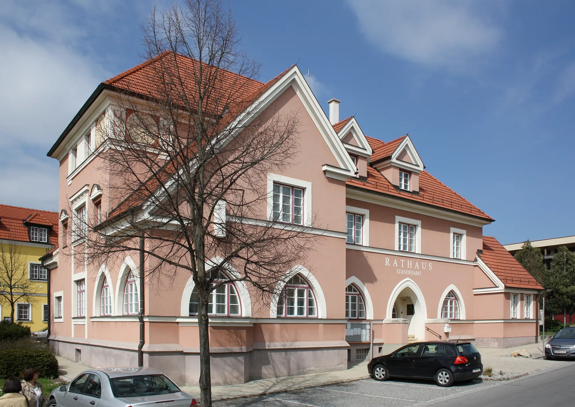 Photo showing: Das Radhaus der burgenländischen Marktgemeinde Hornstein.