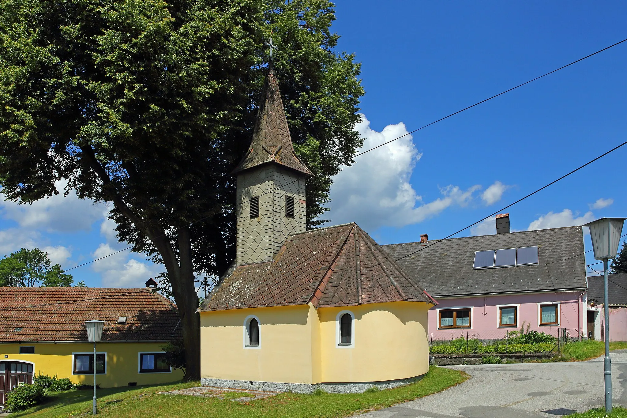 Photo showing: Ortskapelle Guttenbrunn (Gemeinde Heidenreichstein)