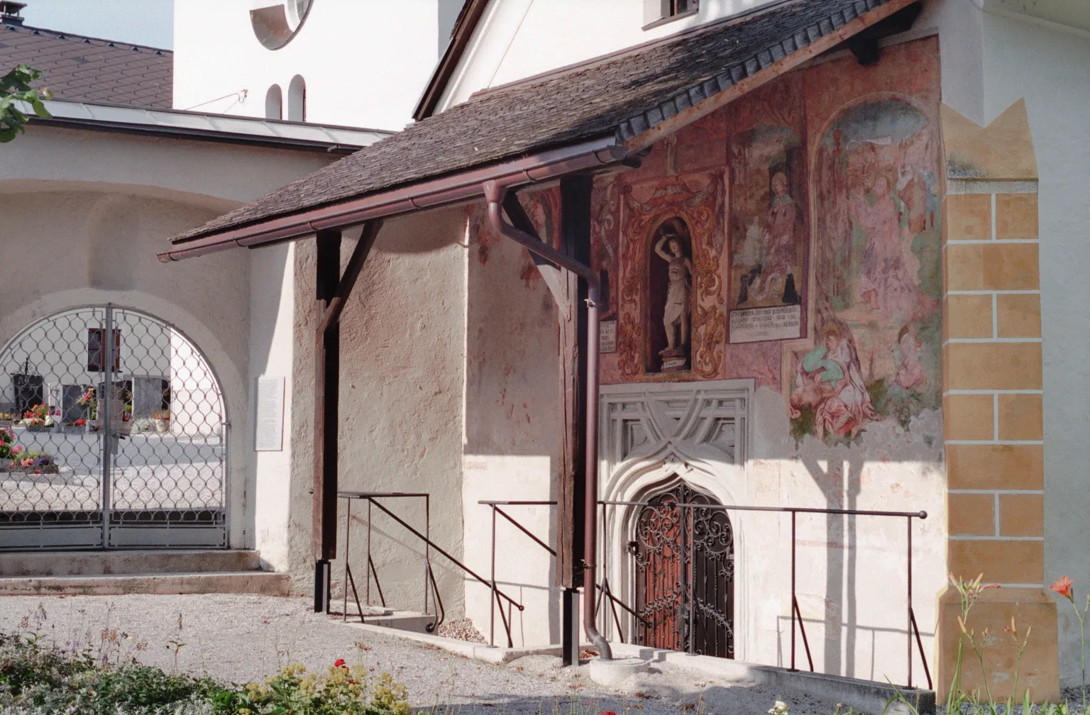 Photo showing: Friedhofskapelle, Sebastianikapelle in Weng im Gesäuse