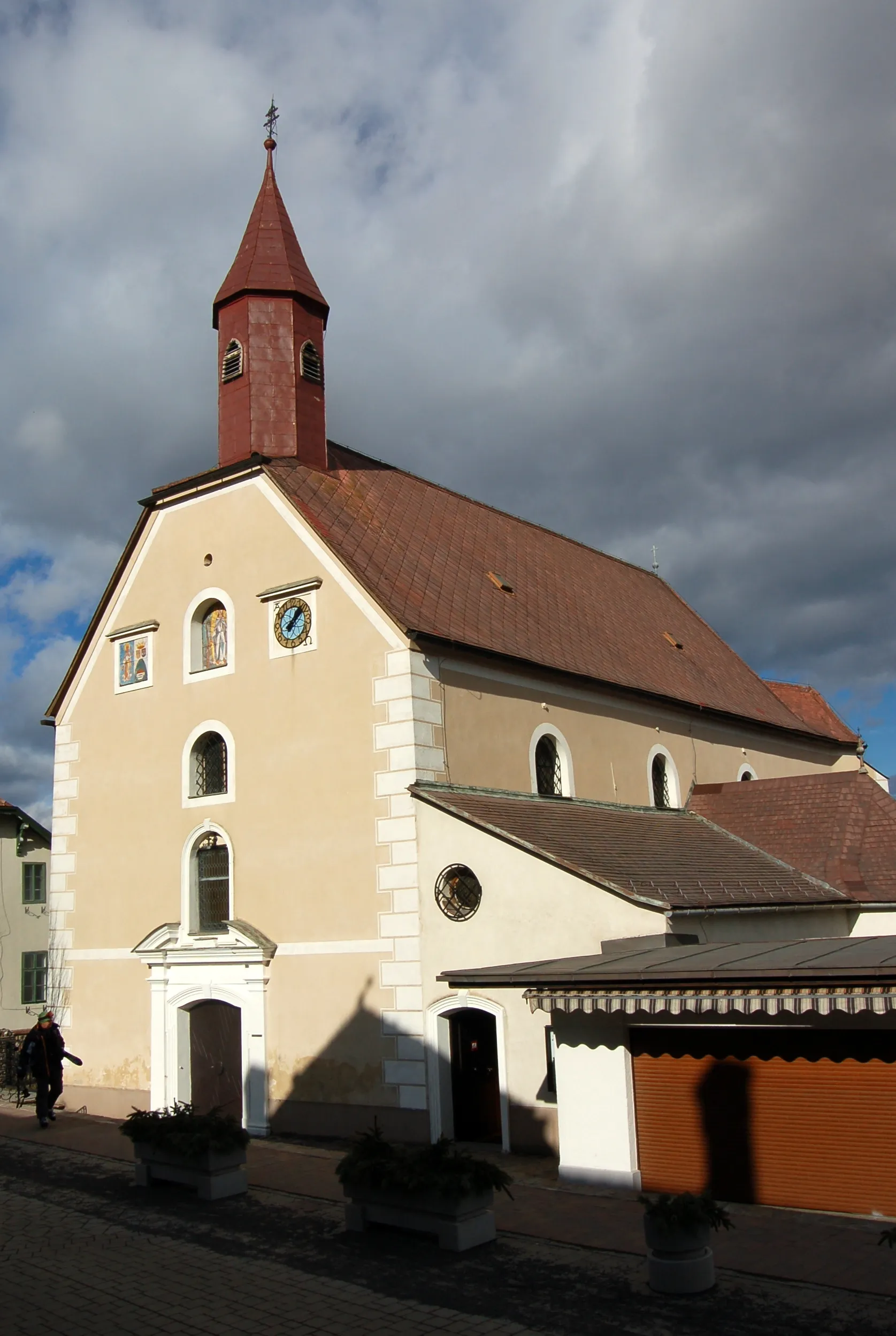 Photo showing: St. Corona am Wechsel parish church, Lower Austria
