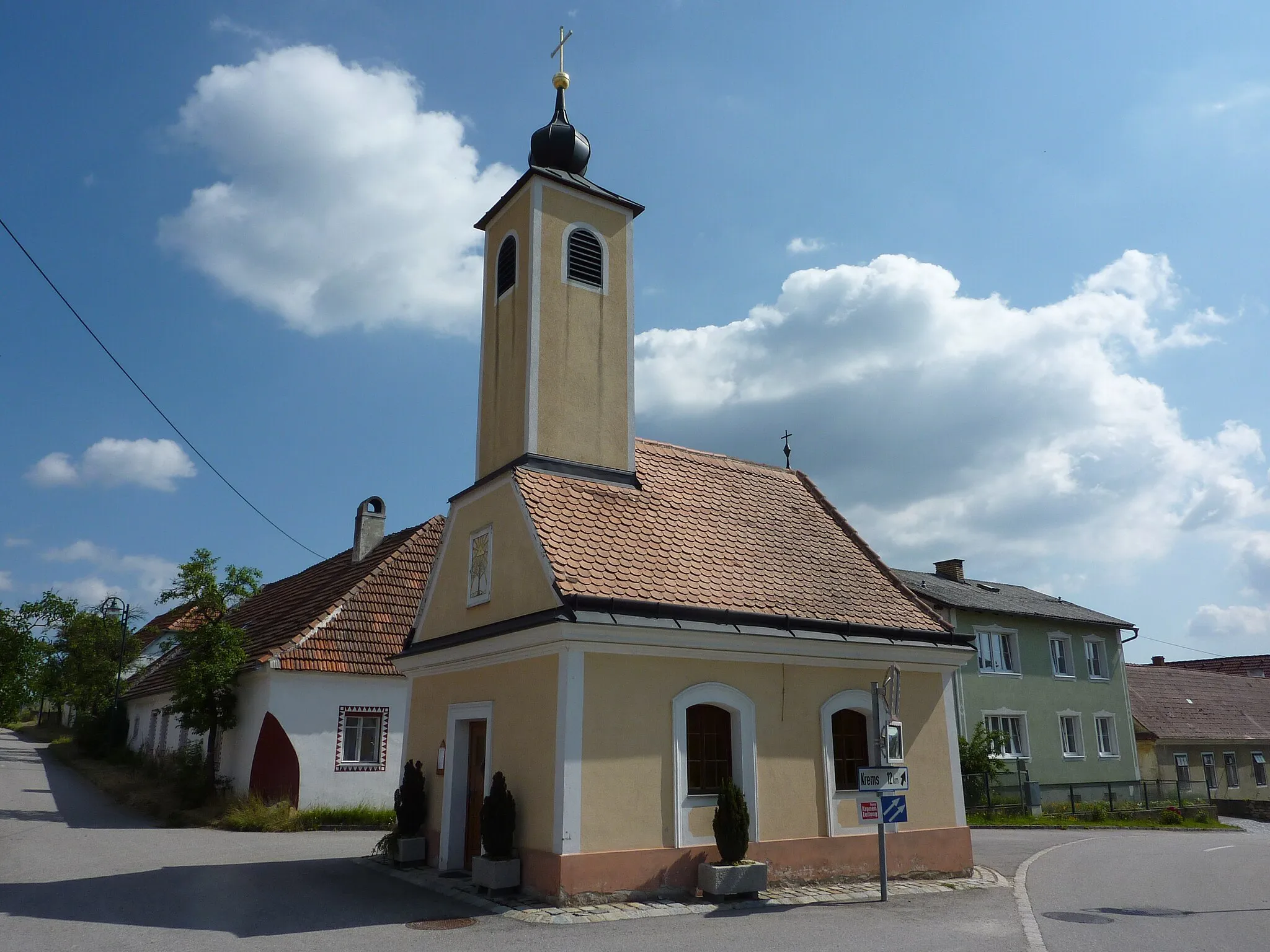 Photo showing: Kapelle in Schenkenbrunn (Bergern im Dunkelsteinerwald) in Niederösterreich