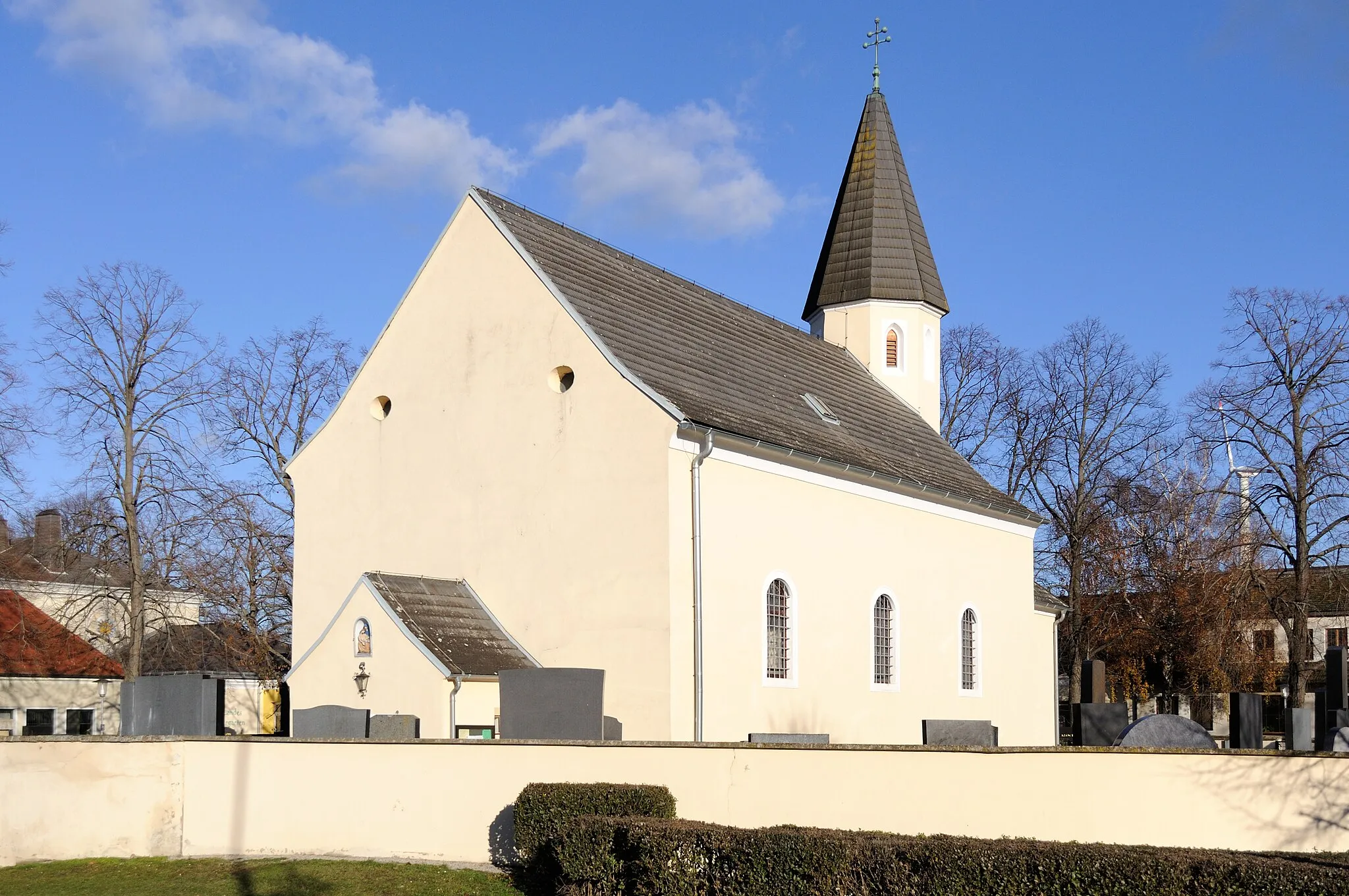 Photo showing: Kath. Filialkirche hl. Katharina in Glinzendorf