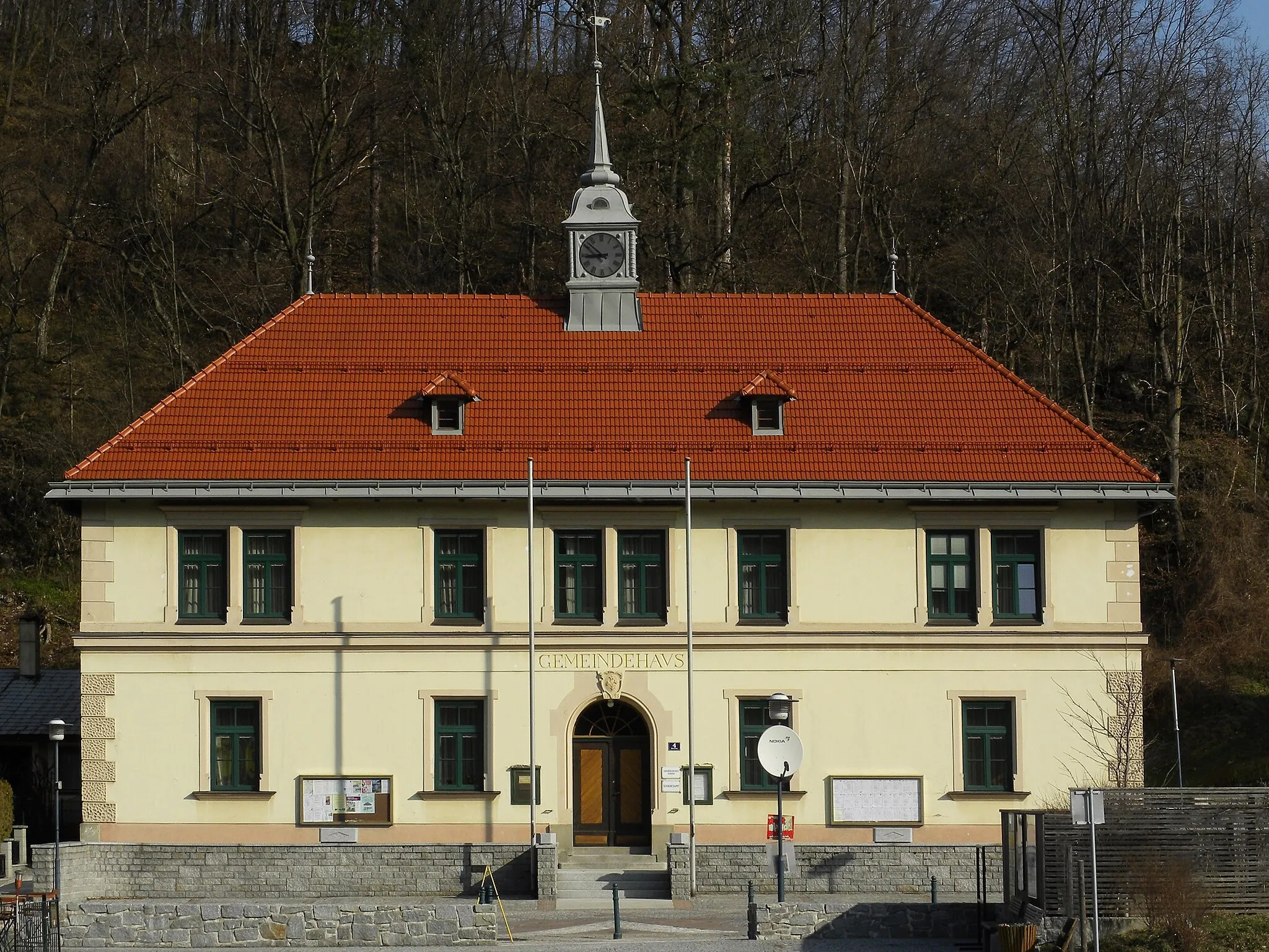 Photo showing: Gemeindehaus in Lilienfeld