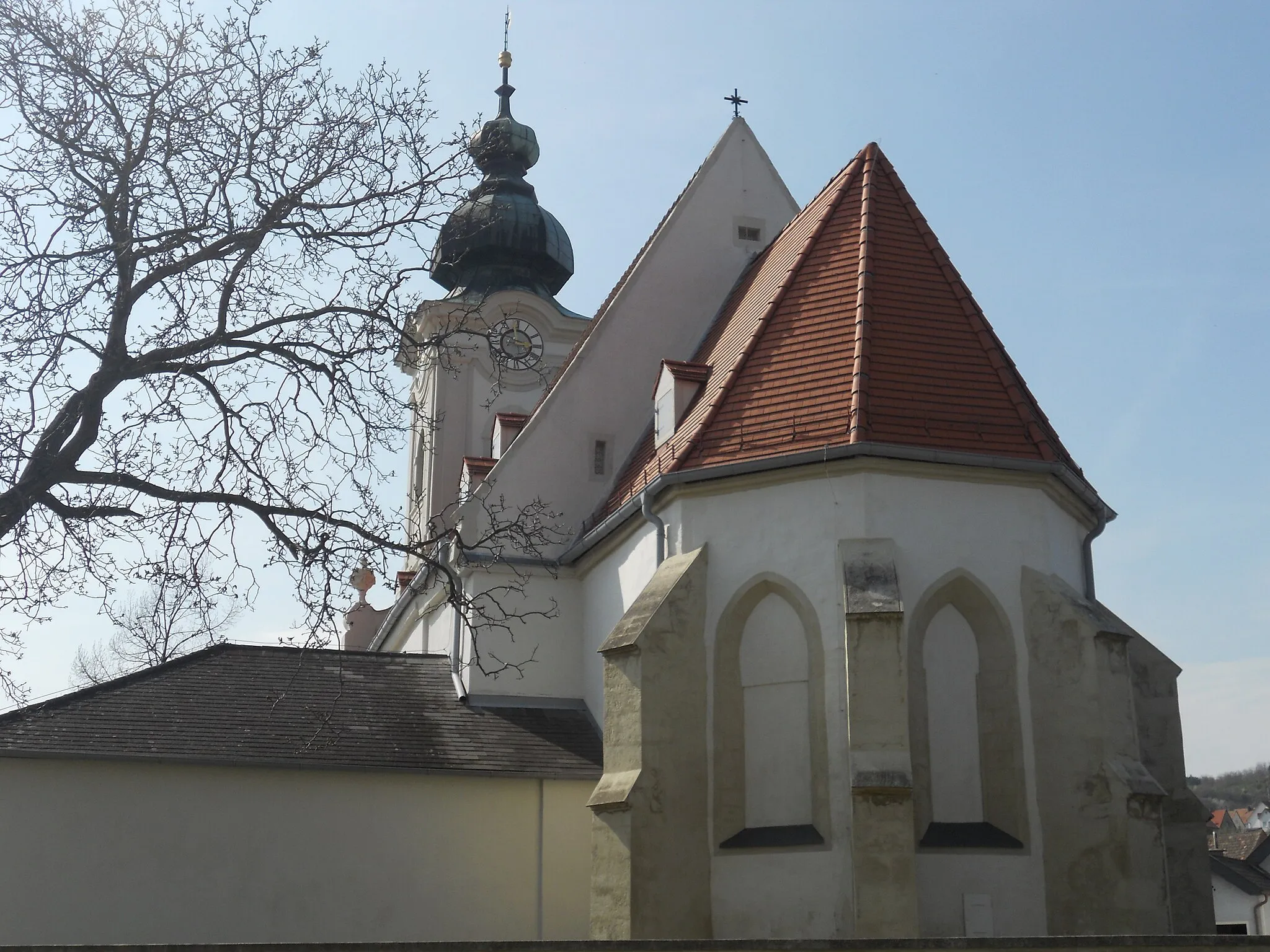 Photo showing: Kath. Pfarrkirche, hl. Georg