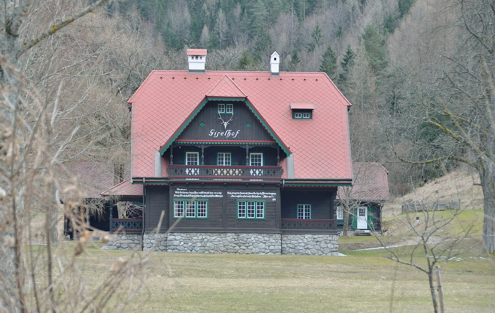 Photo showing: Giselhof in Innerhalbach 14, Gemeinde Kleinzell, Niederösterreich.