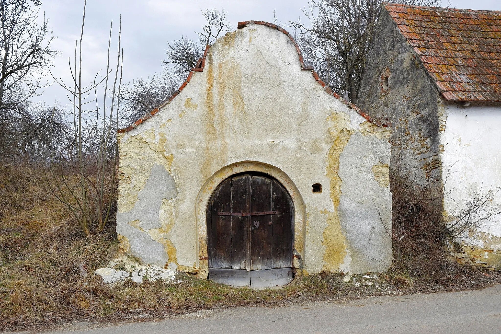 Photo showing: Objekt in der Kellergasse Nördliches Hintaus in der KG Klein-Meiseldorf in Meiseldorf