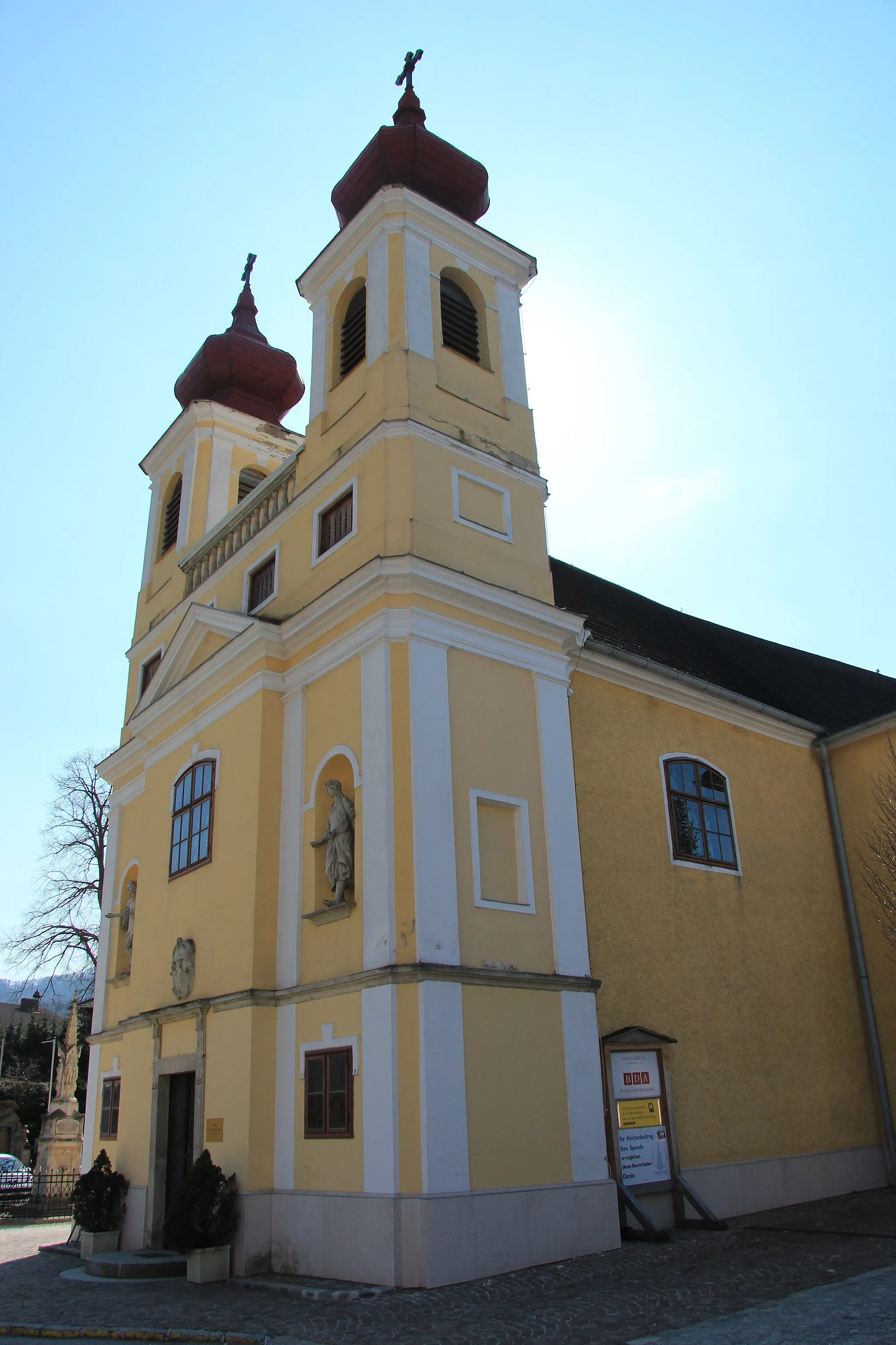 Photo showing: Wallfahrtskirche Dornau in Thenneberg, Niederösterreich